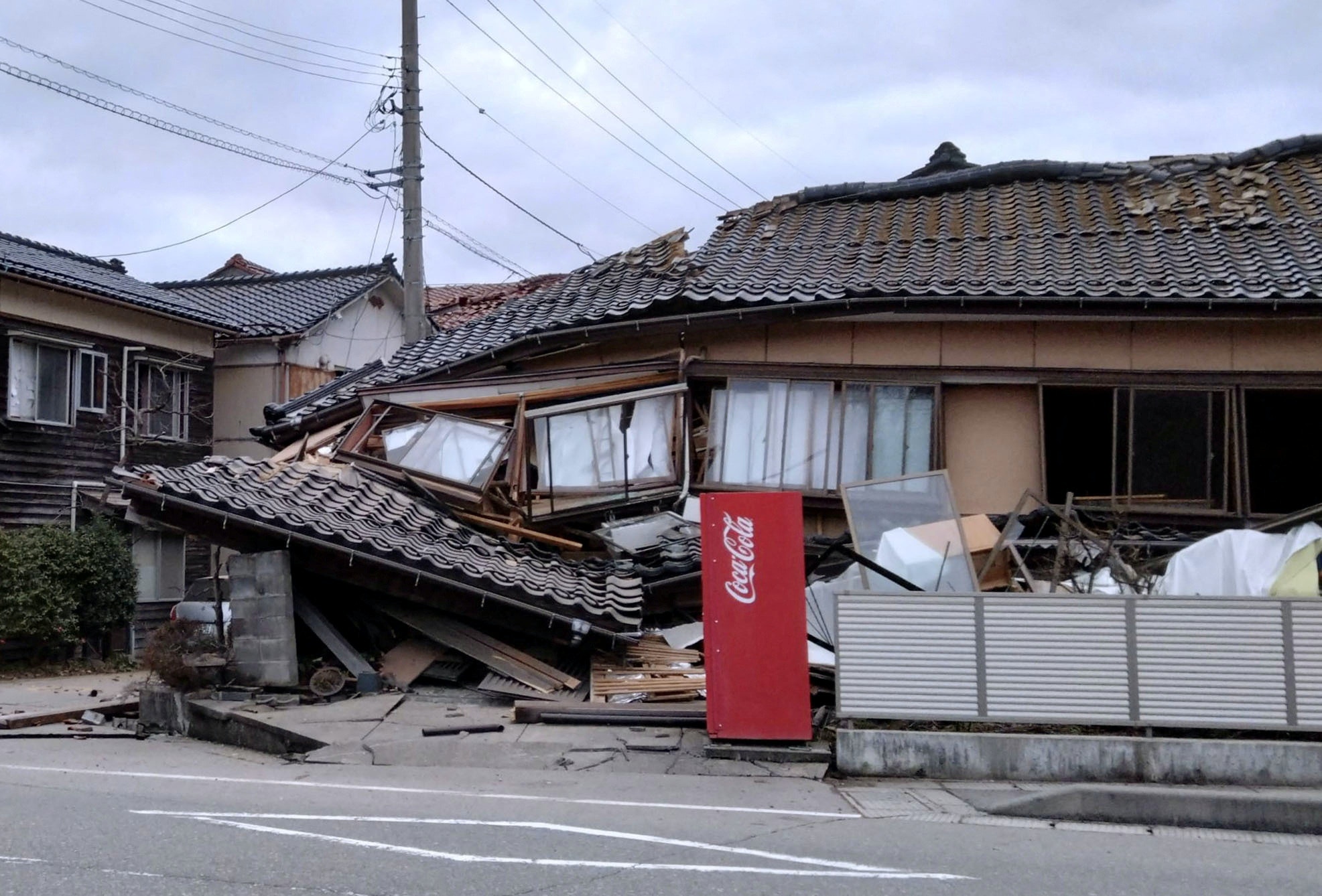 更多日本石川县能登半岛7.6级大地震照片（路透社）