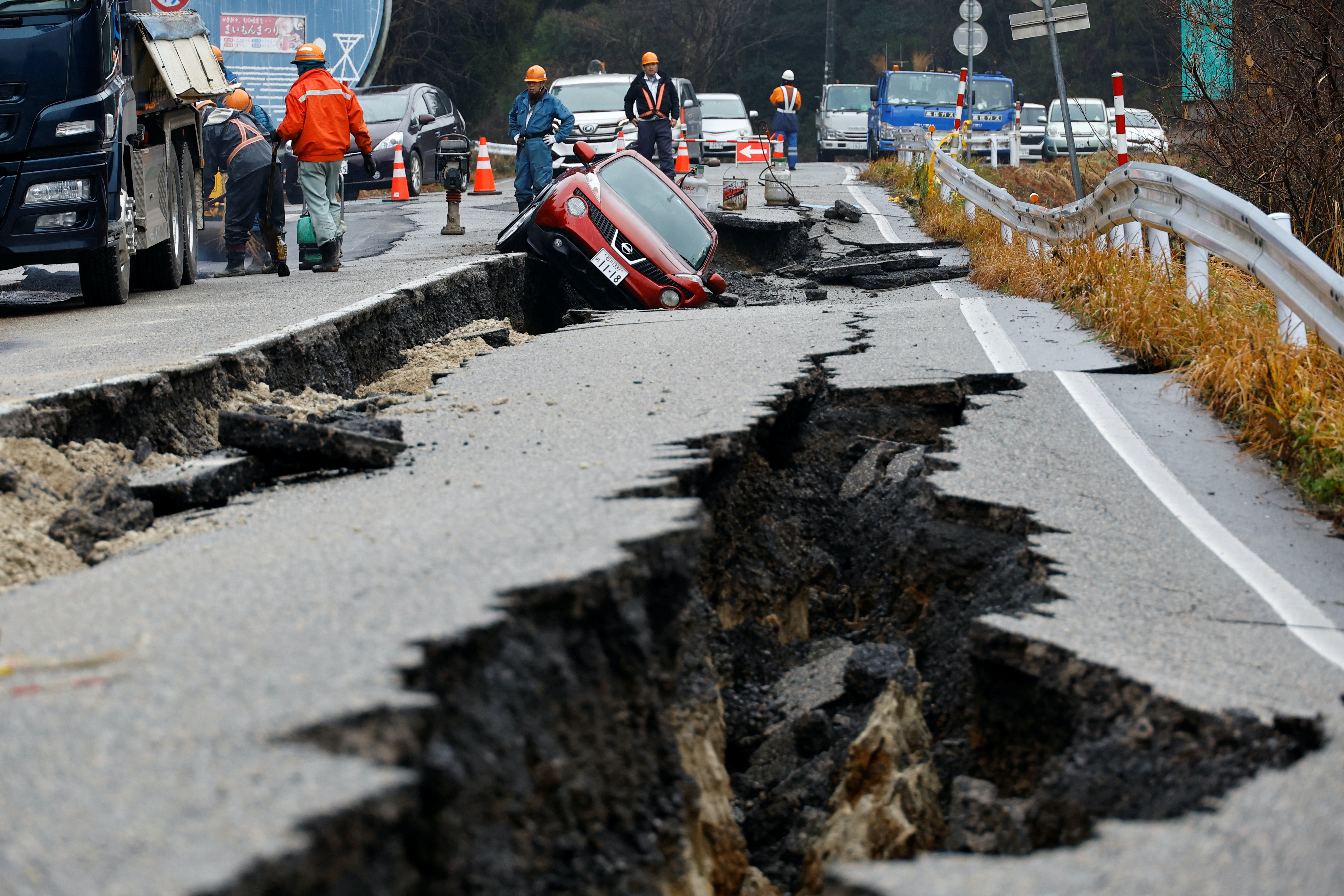 日本地震：石川失蹤人數增至179人8旬婆婆埋瓦礫下72小時終獲救