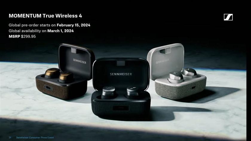 Sennheiser Momentum True Wireless 4左耳「L」 Sennheiser MOMENTUM True Wireless 4 | aptX
