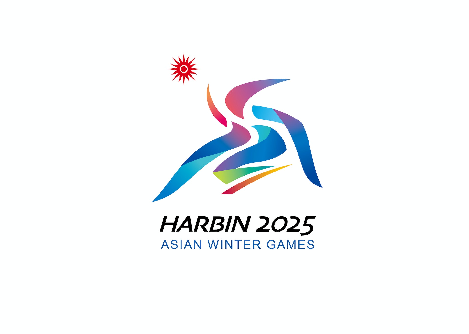 2025年第九屆亞洲冬季運動會會徽。(新華社) 2025年第九屆亞洲冬季運動會會徽。(新華社)