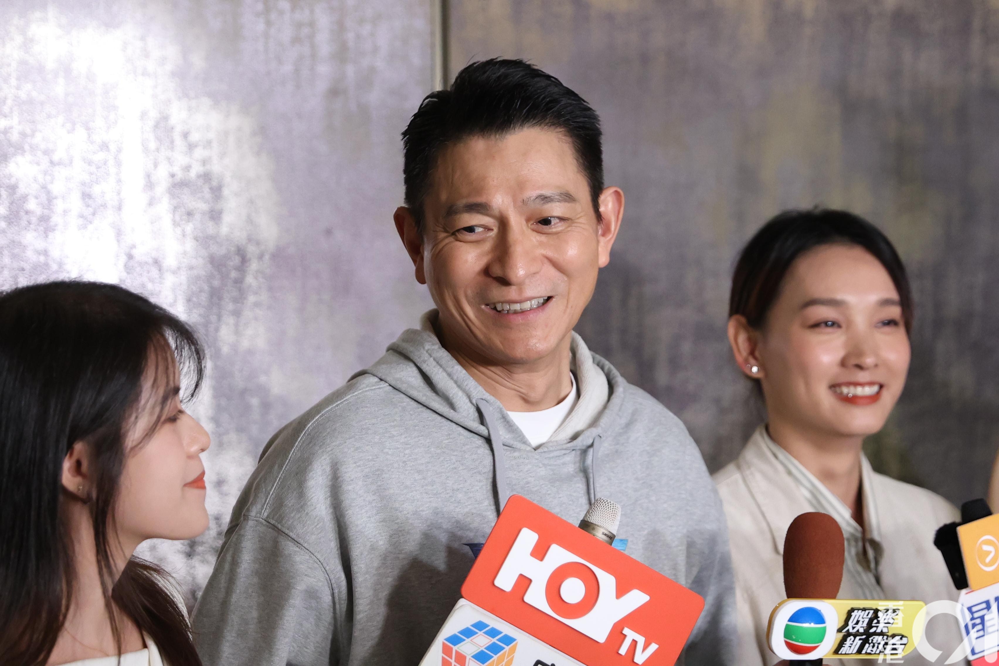 許多人對「香港天王」劉德華對決一票「流量小生」認為十分格格不入。（陳順禎　攝）