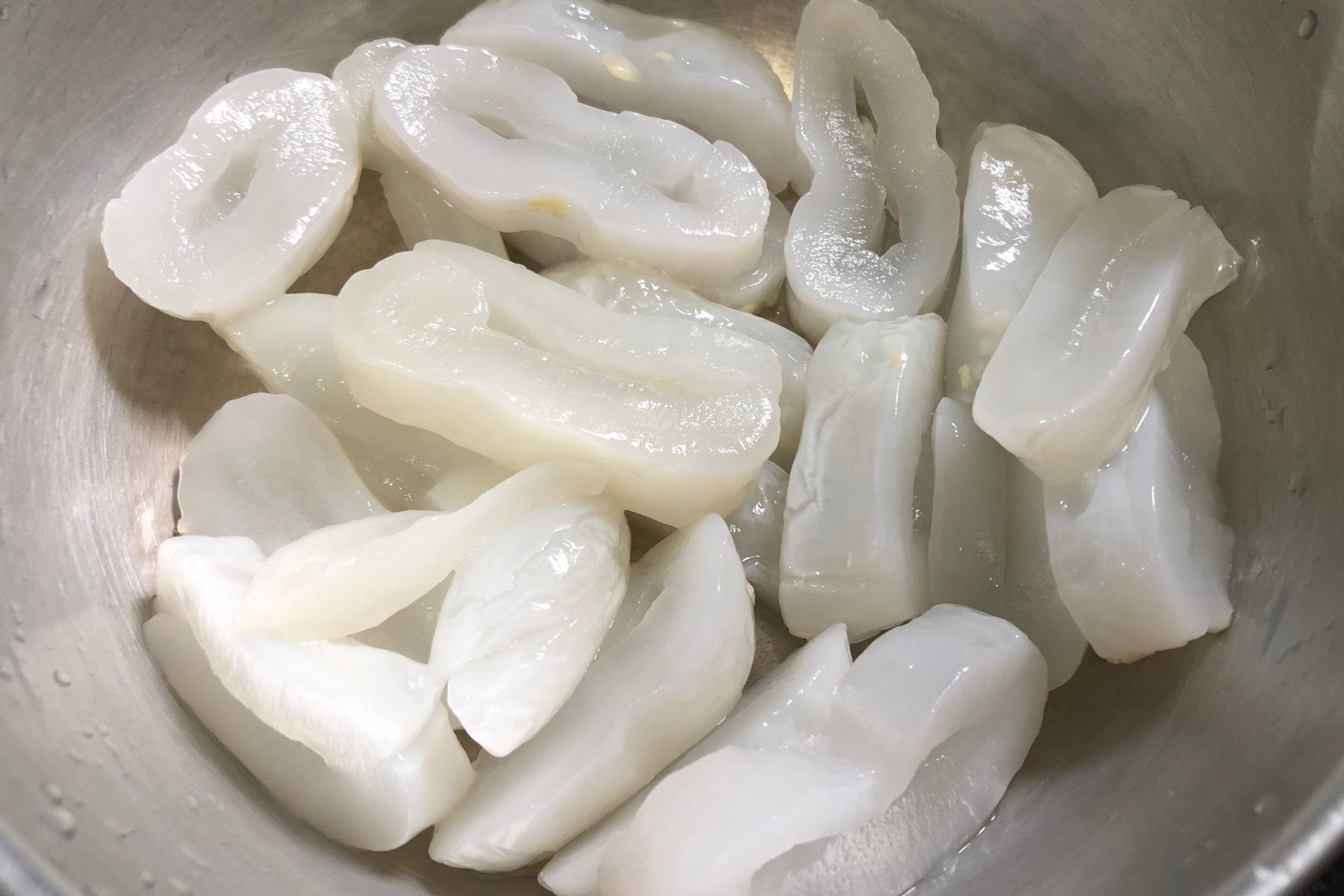 新鮮海底椰(資料圖片) 新鮮海底椰(資料圖片)