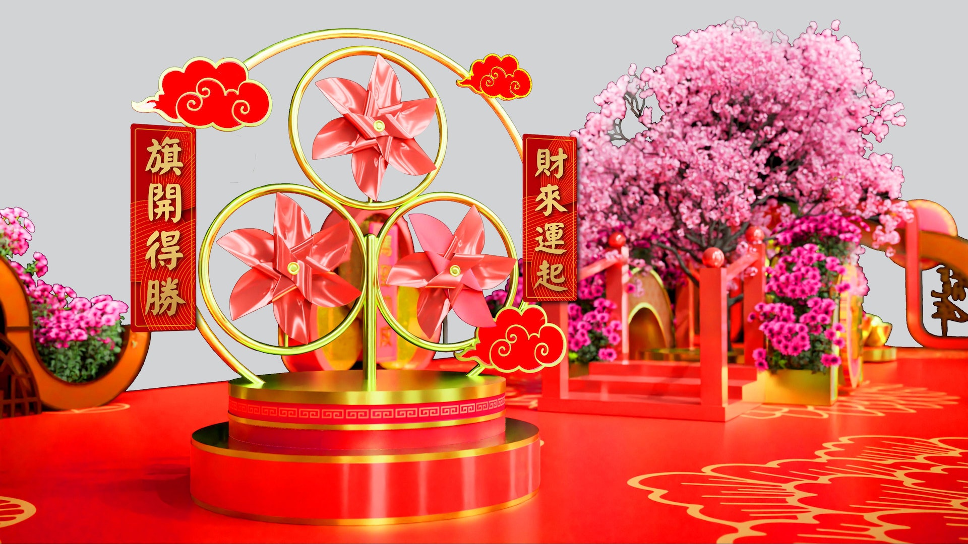 沙田馬場新春賀年活動!(圖片來源:香港賽馬會官方提供) 沙田馬場新春賀年活動!(圖片來源:香港賽馬會官方提供)
