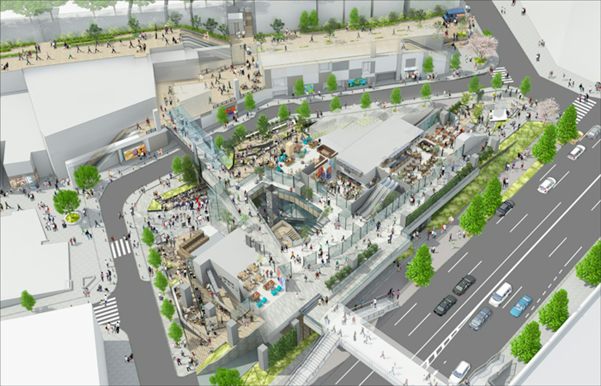 SHIBUYA AXSH(圖片來源:東急株式會社) 日本景點|2025東京新景點16選!新商場HARAKADO/迪士尼新園區/史努比博物館