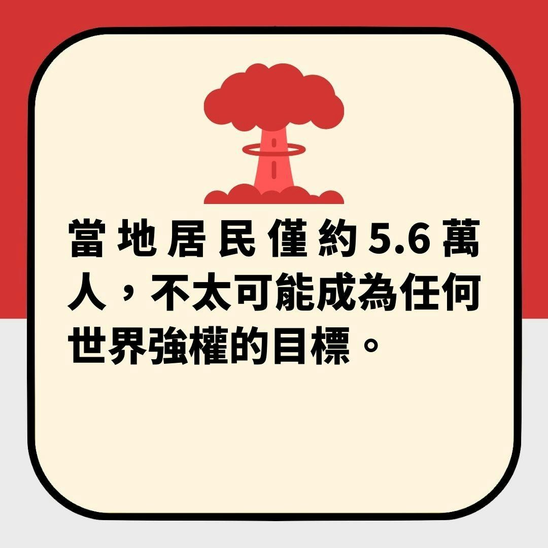 英媒盘点「如爆发第三次世界大战去哪最安全」 2个亚洲国家上榜(01制图)
