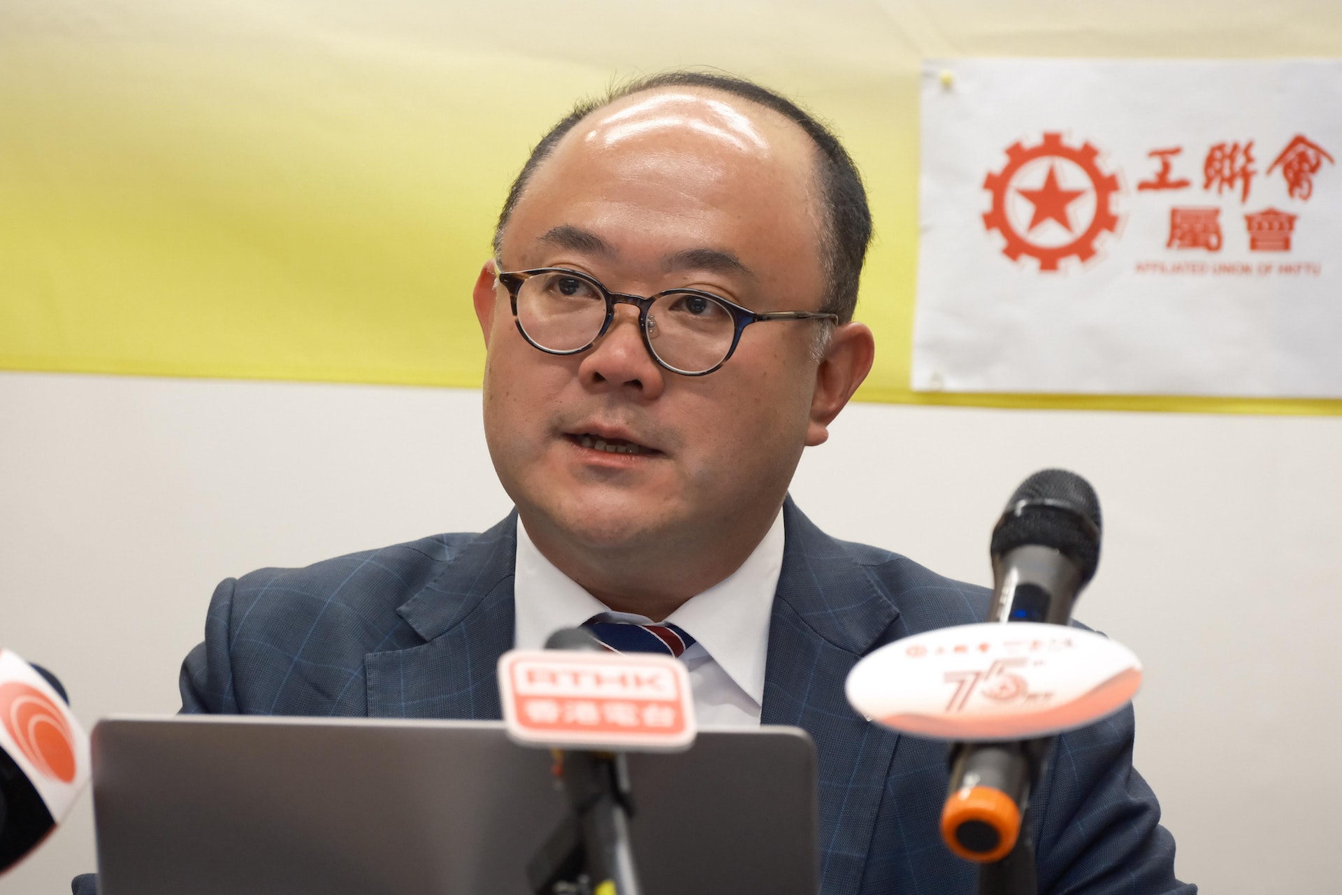 香港證券及期貨專業總會會長陳志華表示,應從網絡安全及人身安全兩個角度考慮新安排。﹙盧翊銘攝﹚ 香港證券及期貨專業總會會長陳志華表示,應從網絡安全及人身安全兩個角度考慮新安排。﹙盧翊銘攝﹚