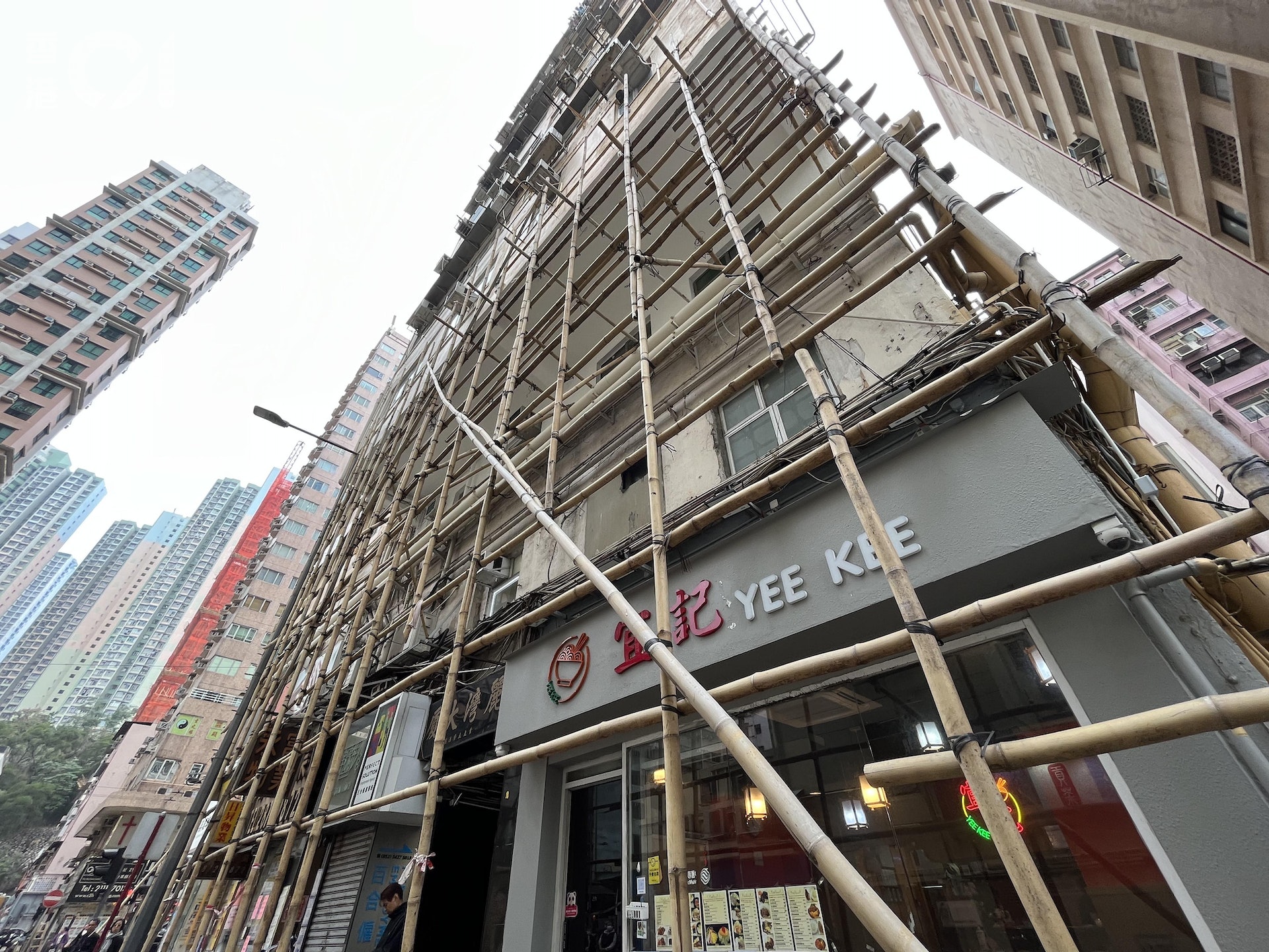 現場是西灣河麗灣大廈。(吳詠瑩攝) 現場是西灣河麗灣大廈。(吳詠瑩攝)