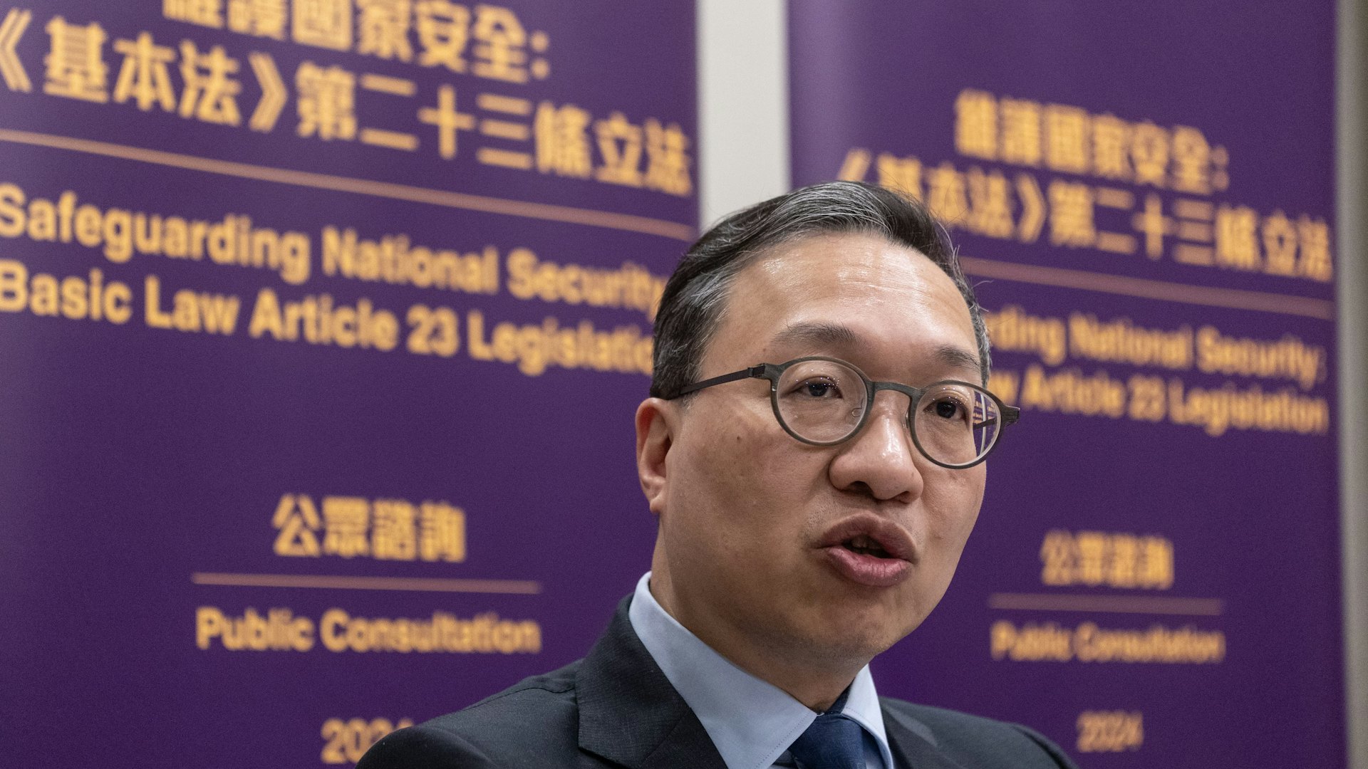 23條立法|林定國:全速整合諮詢結果 盡快敲定草案交立會審議 23條立法|林定國:全速整合諮詢結果 盡快敲定草案交立會審議