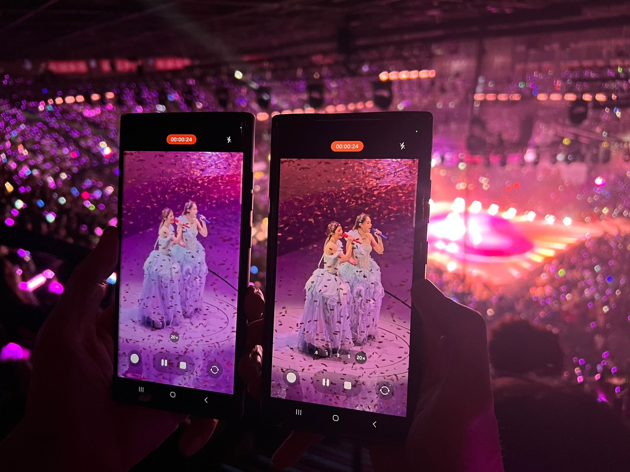 S24 Ultra演唱會實拍效果
