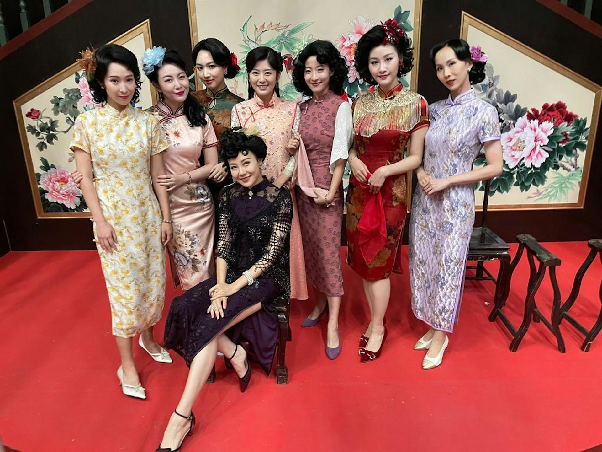 前排甄采浠,後排左起:吳嘉儀、尹詩沛、黃子桐、陳嘉慧、彭翔翎、劉嘉琪、蕭麗芠。 前排甄采浠,後排左起:吳嘉儀、尹詩沛、黃子桐、陳嘉慧、彭翔翎、劉嘉琪、蕭麗芠。