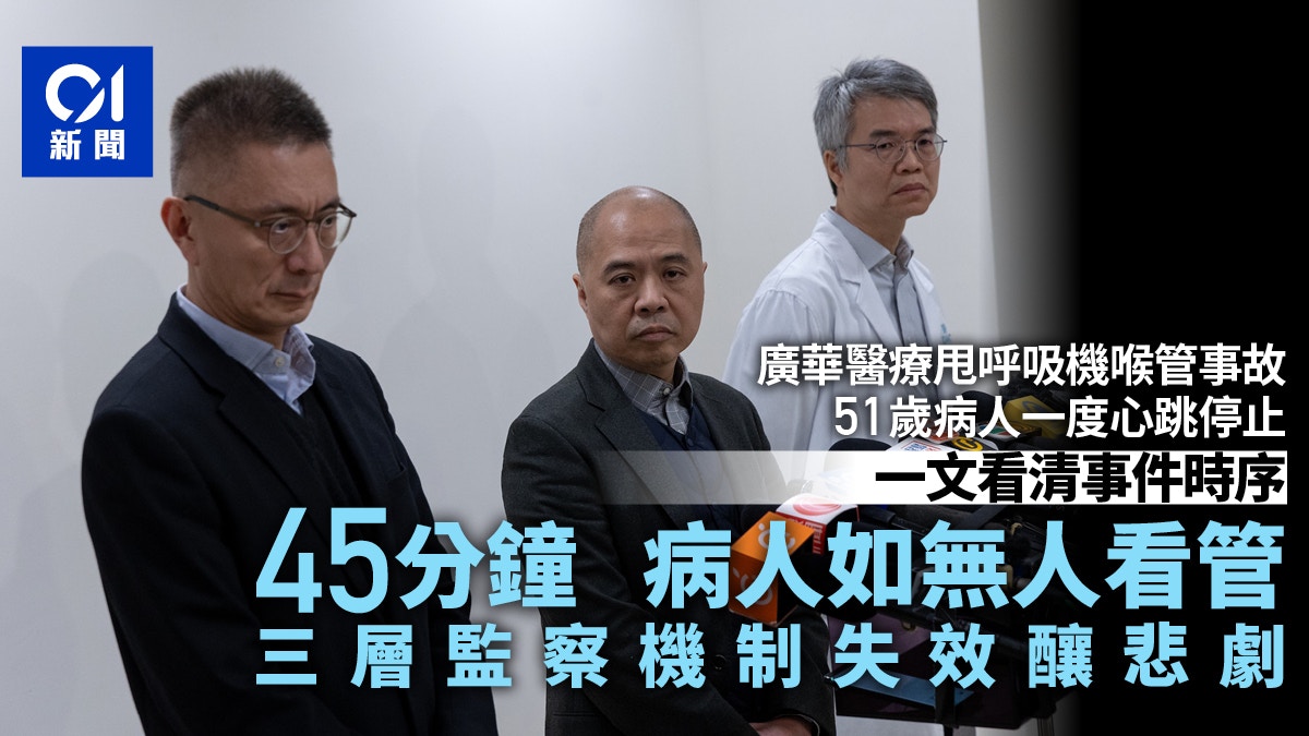 廣華醫療事故｜三層監察機制連環失效　六人調查委員會兩為廣華人
