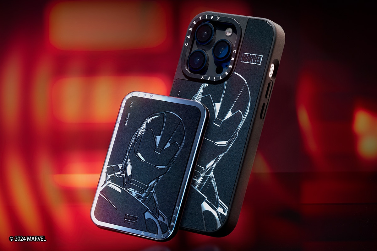 CASETiFY x IRONMAN手機殼｜鐵甲奇俠頭盔AirPods Case極想入手