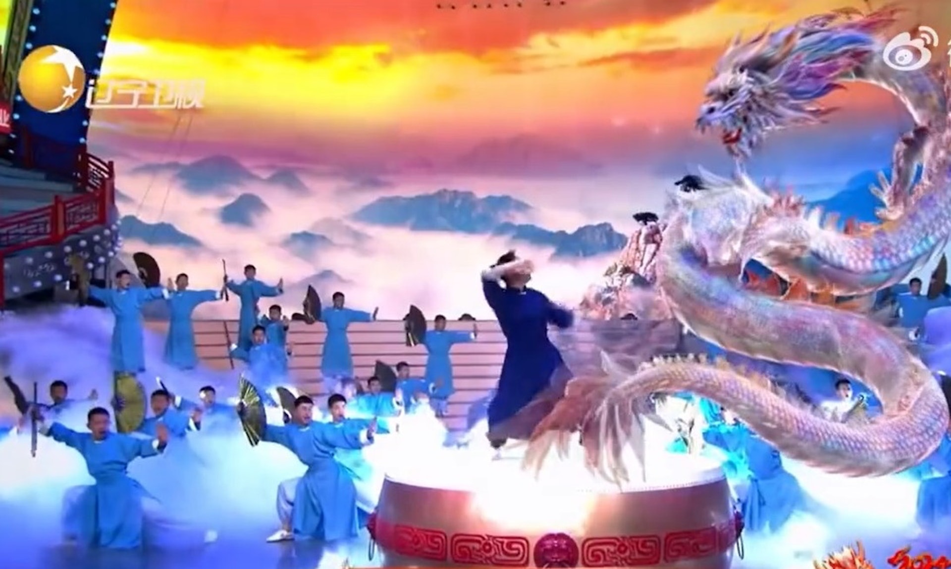 釋小龍同金龍互動。(影片截圖) 釋小龍同金龍互動。(影片截圖)