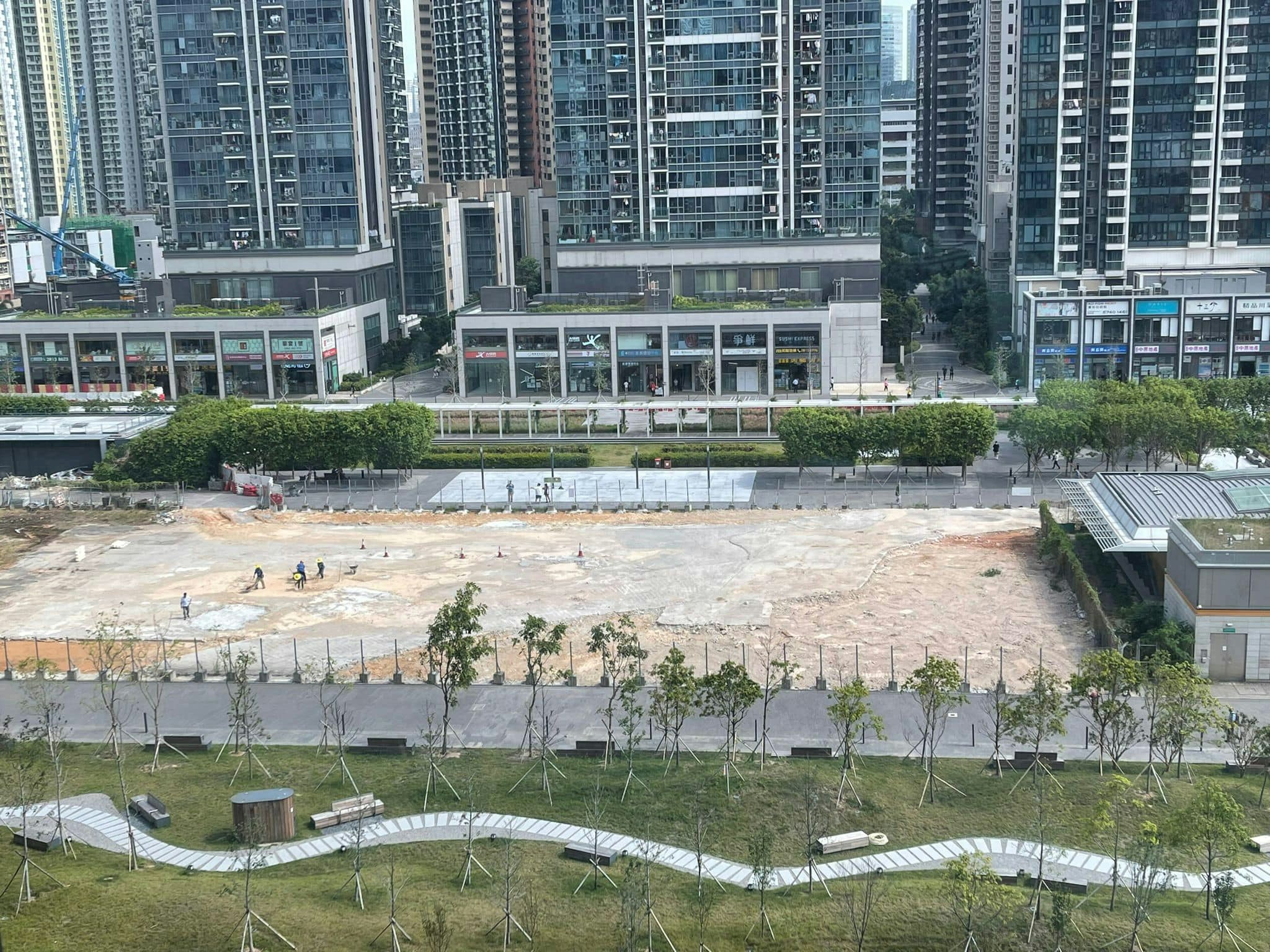政府近日發出諮詢文件，建議臨時批撥啟德1F3用地，供建築署用作興建啟德簡約公屋項目辦公室。（關浩洋Facebook圖片）