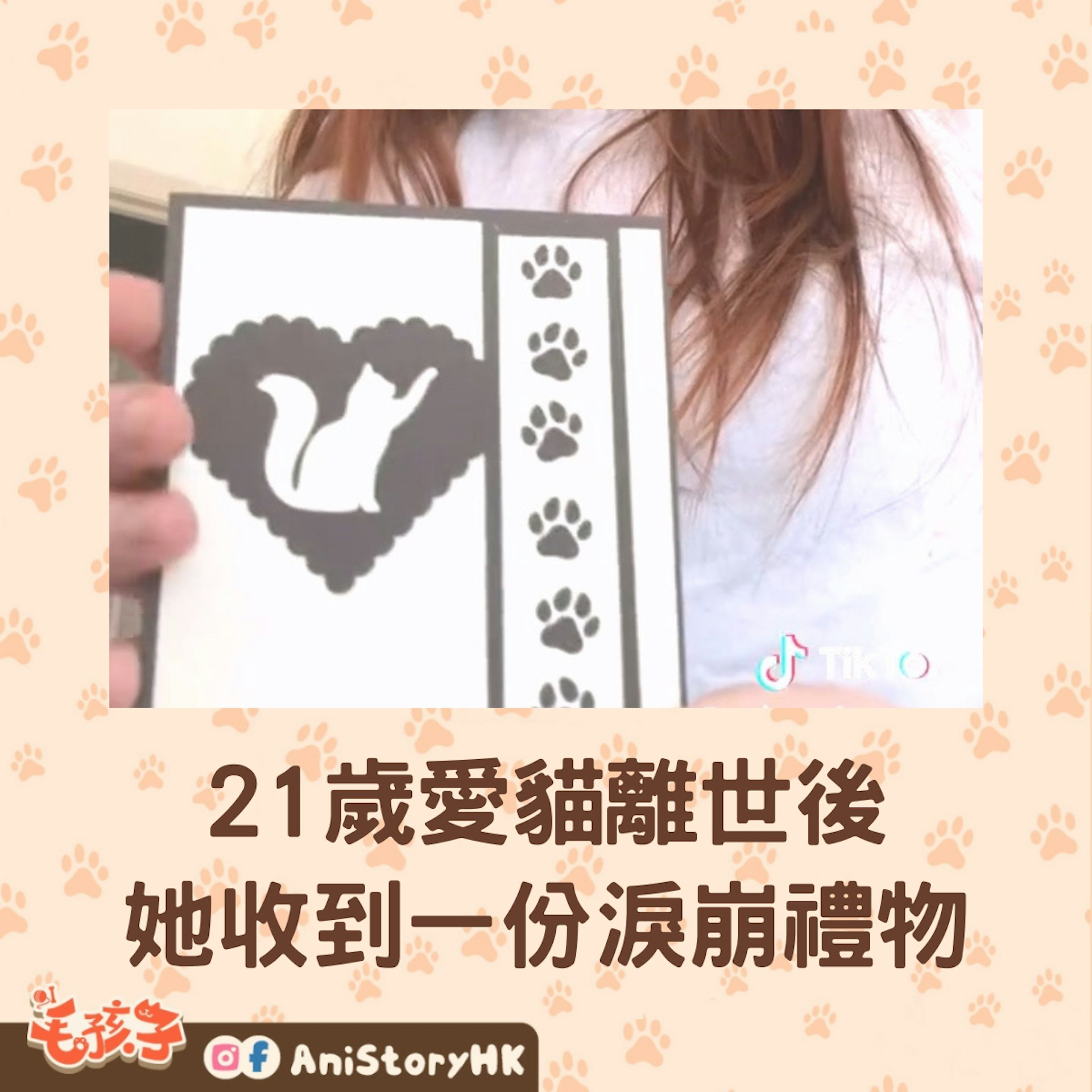 包裹裡除了有一張小卡片,還有用Alibi梳下的廢毛做成的愛心、星星狀吊飾、玩具、項鍊吊墜等,讓她感動到一度哭到說不出話來。 (tiktok@paige.playsnext) 包裹裡除了有一張小卡片,還有用Alibi梳下的廢毛做成的愛心、星星狀吊飾、玩具、項鍊吊墜等,讓她感動到一度哭到說不出話來。 (tiktok@paige.playsnext)