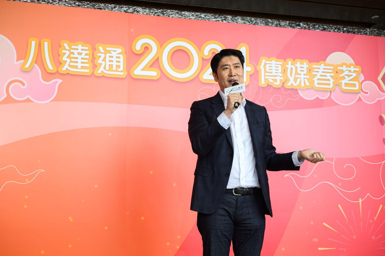 八達通集團行政總裁應天麒。 八達通集團行政總裁應天麒。