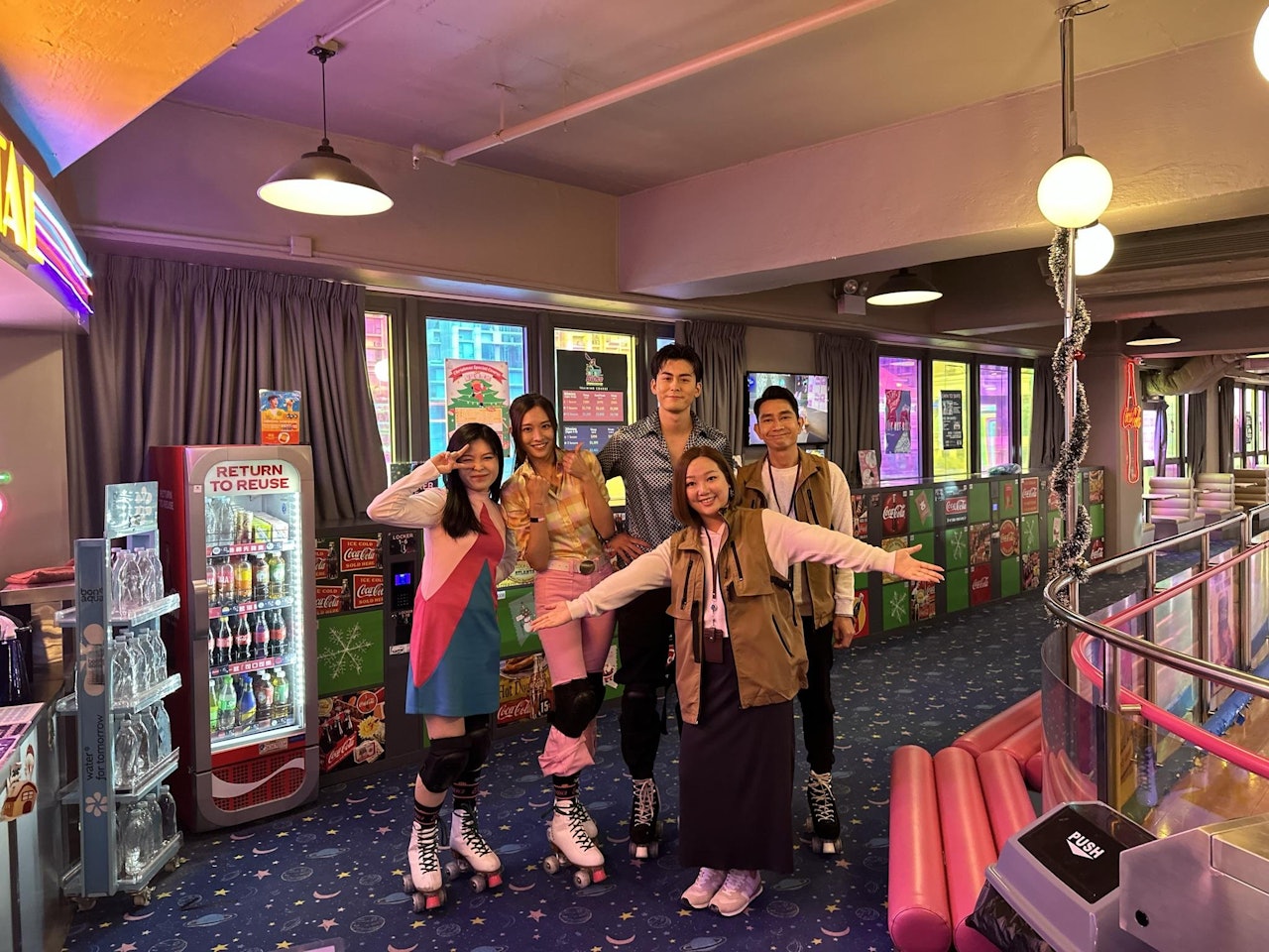 旅發局與香港開電視合作拍攝《臥底服務團》。(資料圖片) 旅發局與香港開電視合作拍攝《臥底服務團》。(資料圖片)