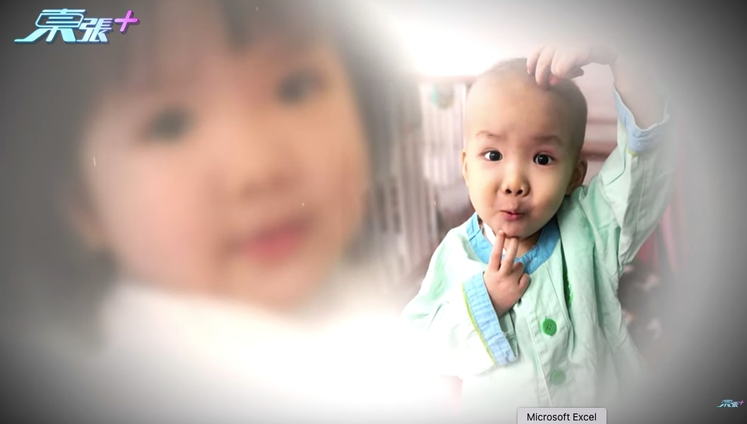 天瑜爸爸指女兒因器官衰竭自然離世。（無綫《東張西望》截圖）