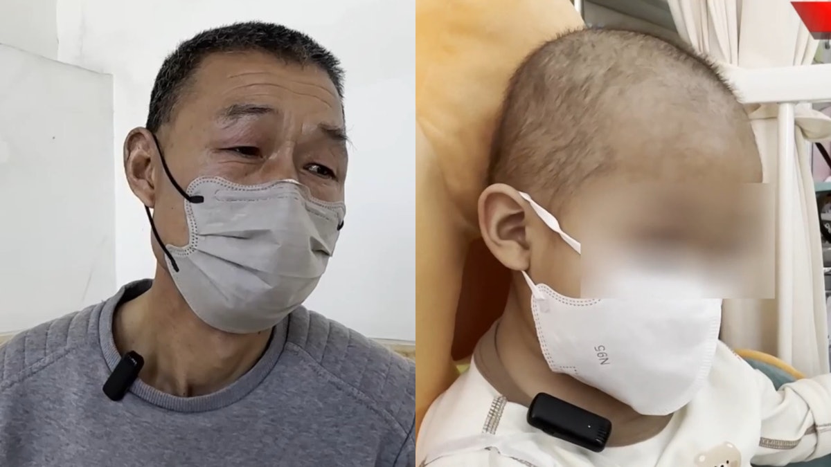 愛子癌逝後3歲孫患白血病 爺爺為籌醫藥費天天吃饅頭痛哭求助 愛子癌逝後3歲孫患白血病 爺爺為籌醫藥費天天吃饅頭痛哭求助
