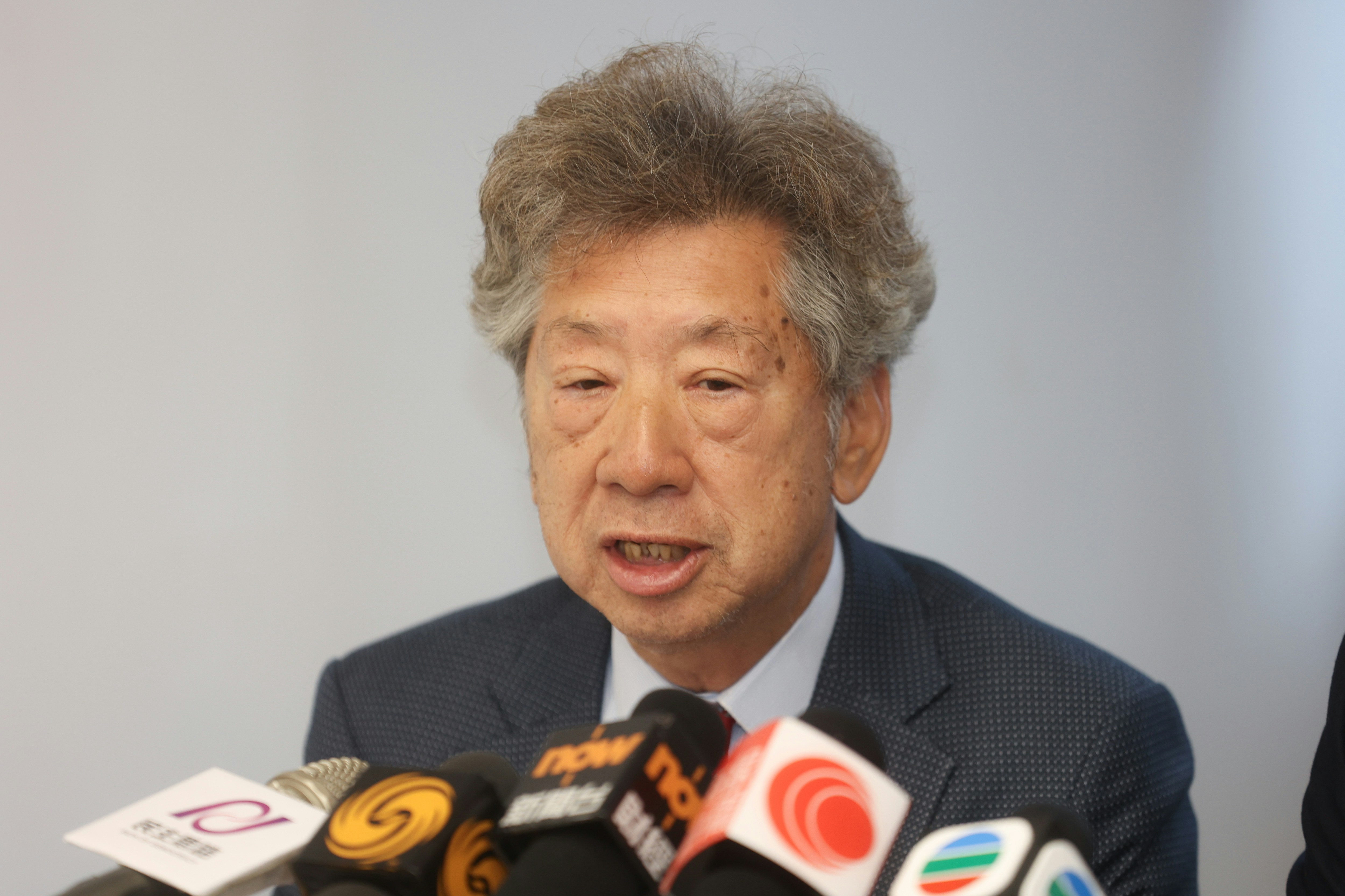 湯家驊相信大部分人認為政府方案符合情理。(黃浩謙攝) 湯家驊相信大部分人認為政府方案符合情理。(黃浩謙攝)