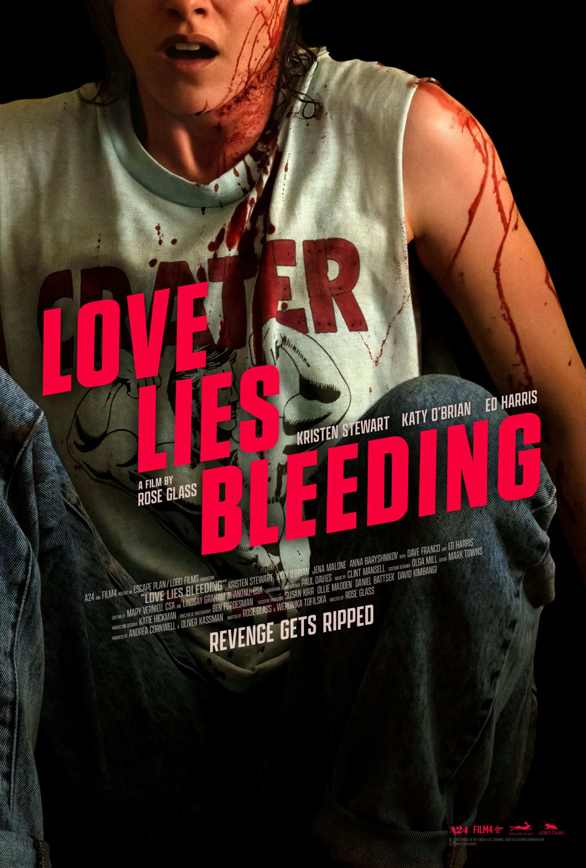 電影本身並非一部情慾電影,只是觀眾慕名入場。(《Love Lies Bleeding》影片截圖) 電影本身並非一部情慾電影,只是觀眾慕名入場。(《Love Lies Bleeding》影片截圖)