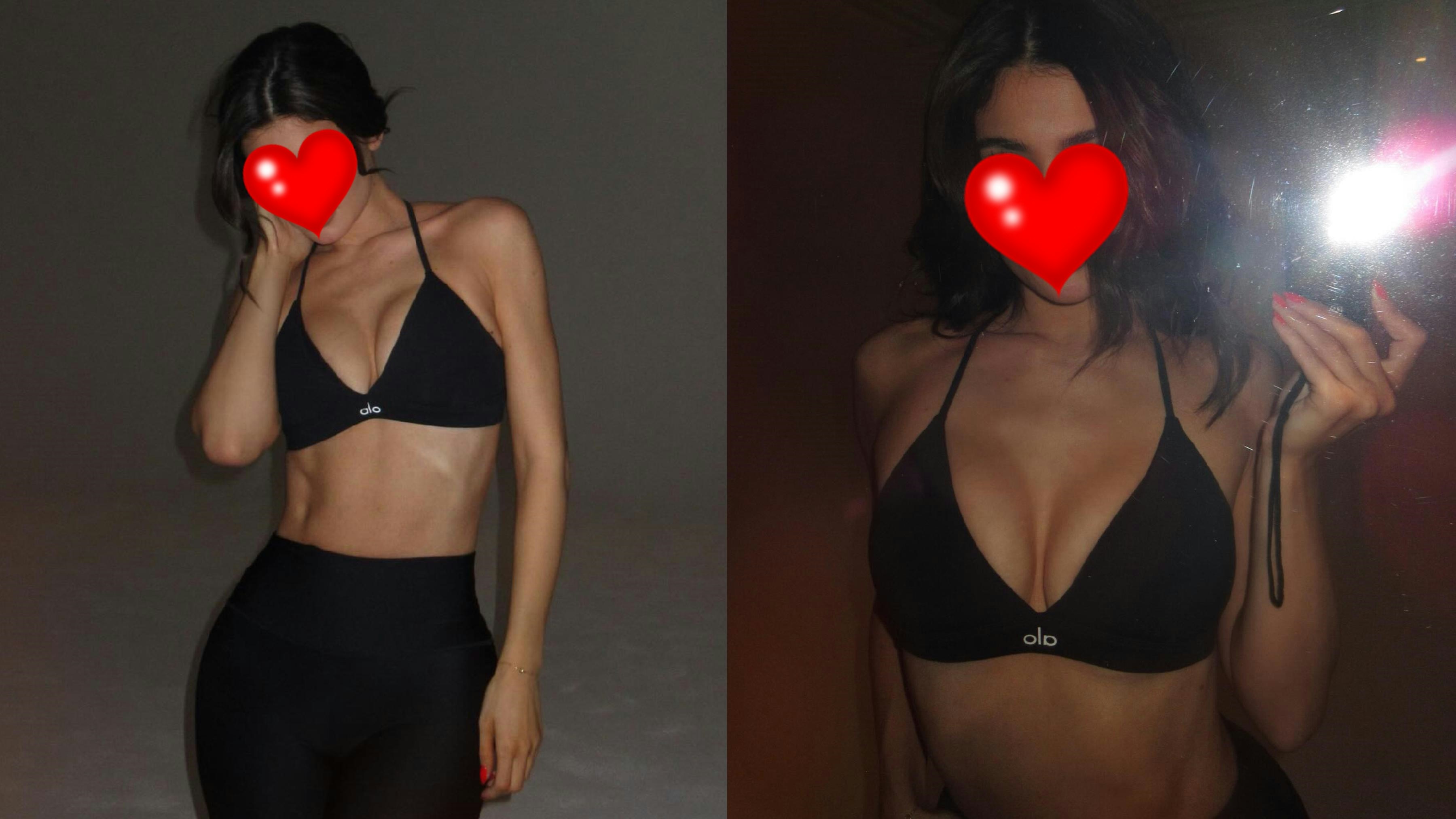 26歲名媛打破崩壞老態　黑色性感Bra Top襯瑜伽褲大曬沙漏身材