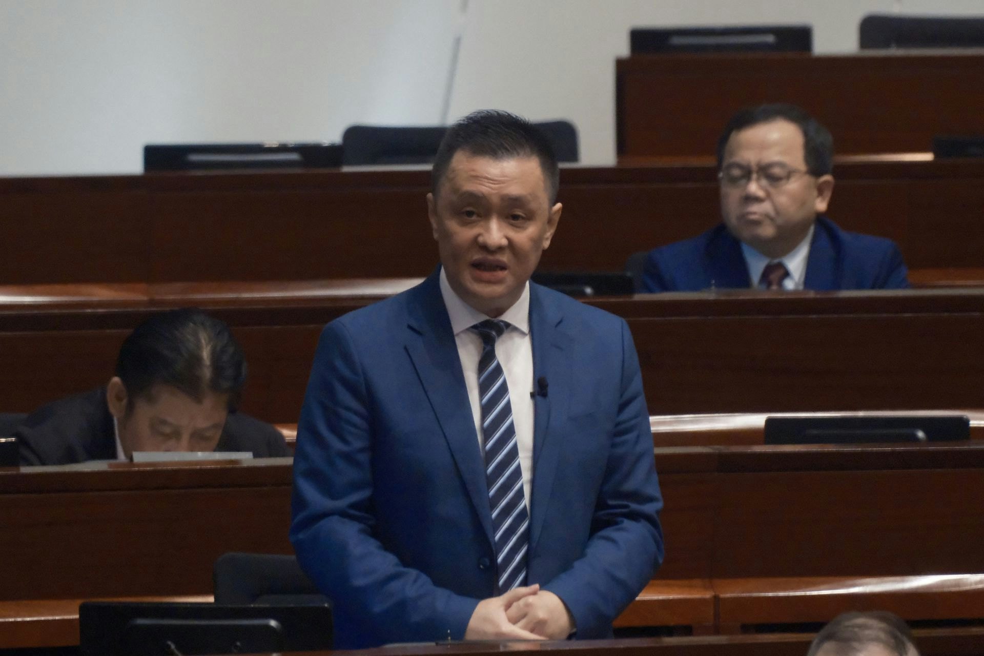 立法會議員鄧飛。(資料圖片/盧翊銘攝) 立法會議員鄧飛。(資料圖片/盧翊銘攝)