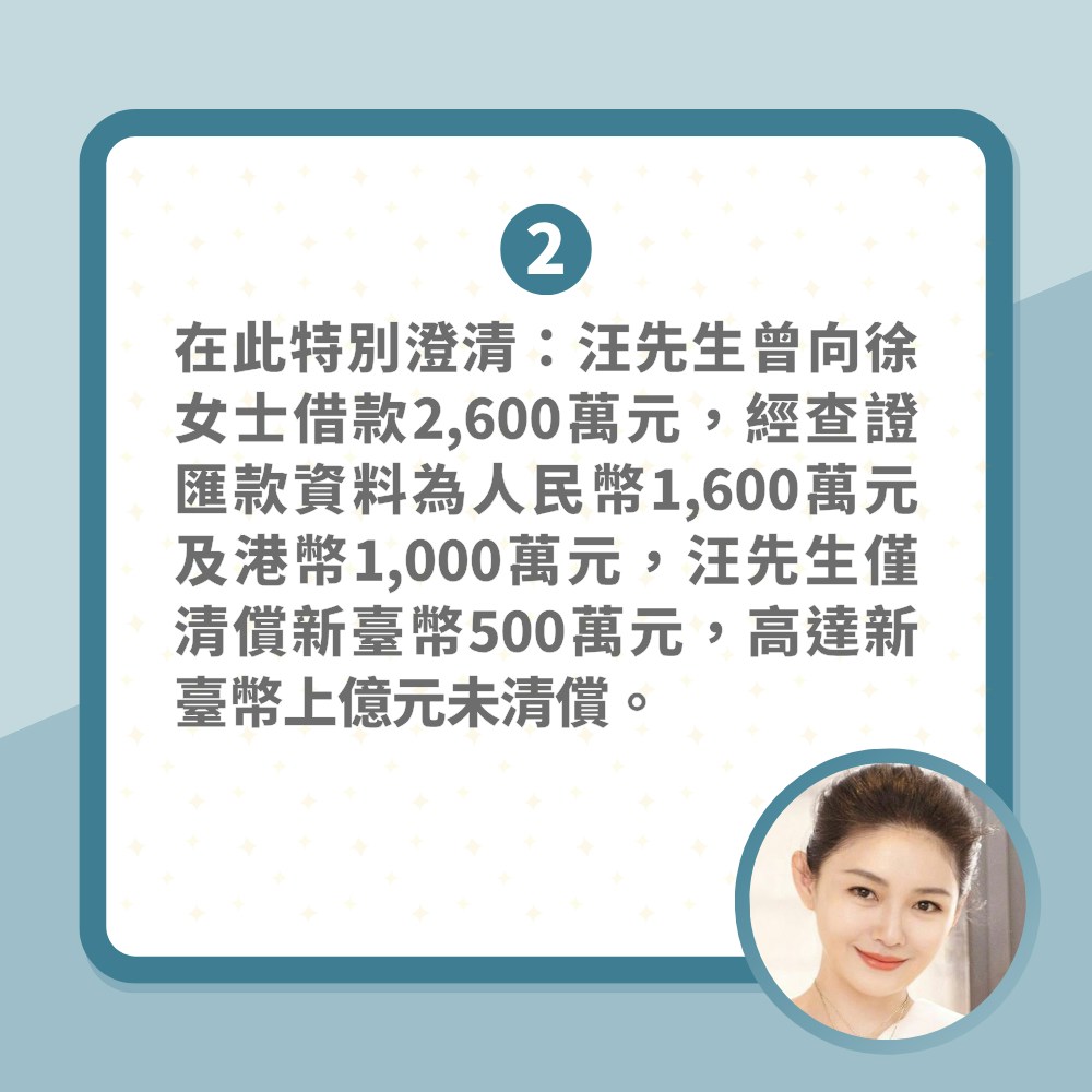 大S工作室聲明列5點揭汪小菲財務狀況「欠逾億台幣、未還房貸」
