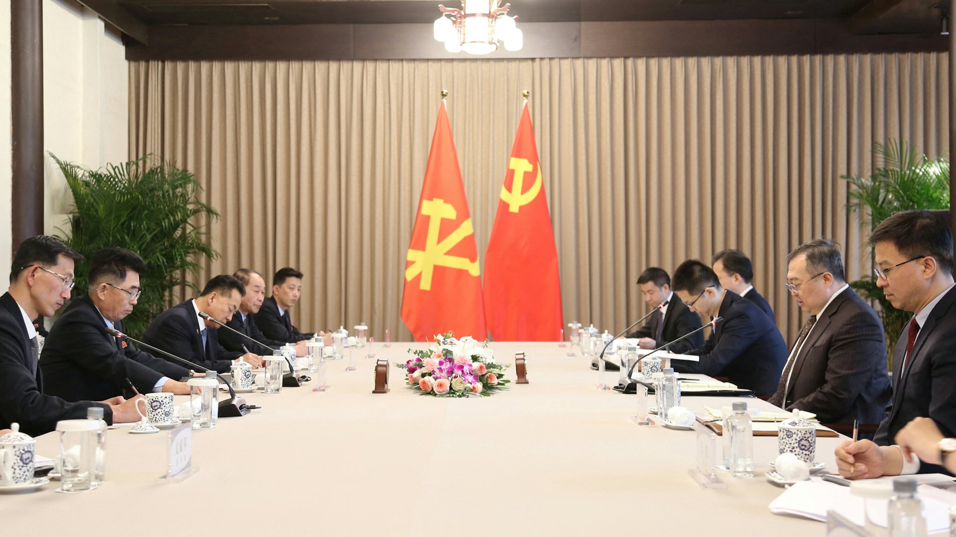 蔡奇會面朝鮮代表團 進一步發展雙邊關係 蔡奇會面朝鮮代表團 進一步發展雙邊關係