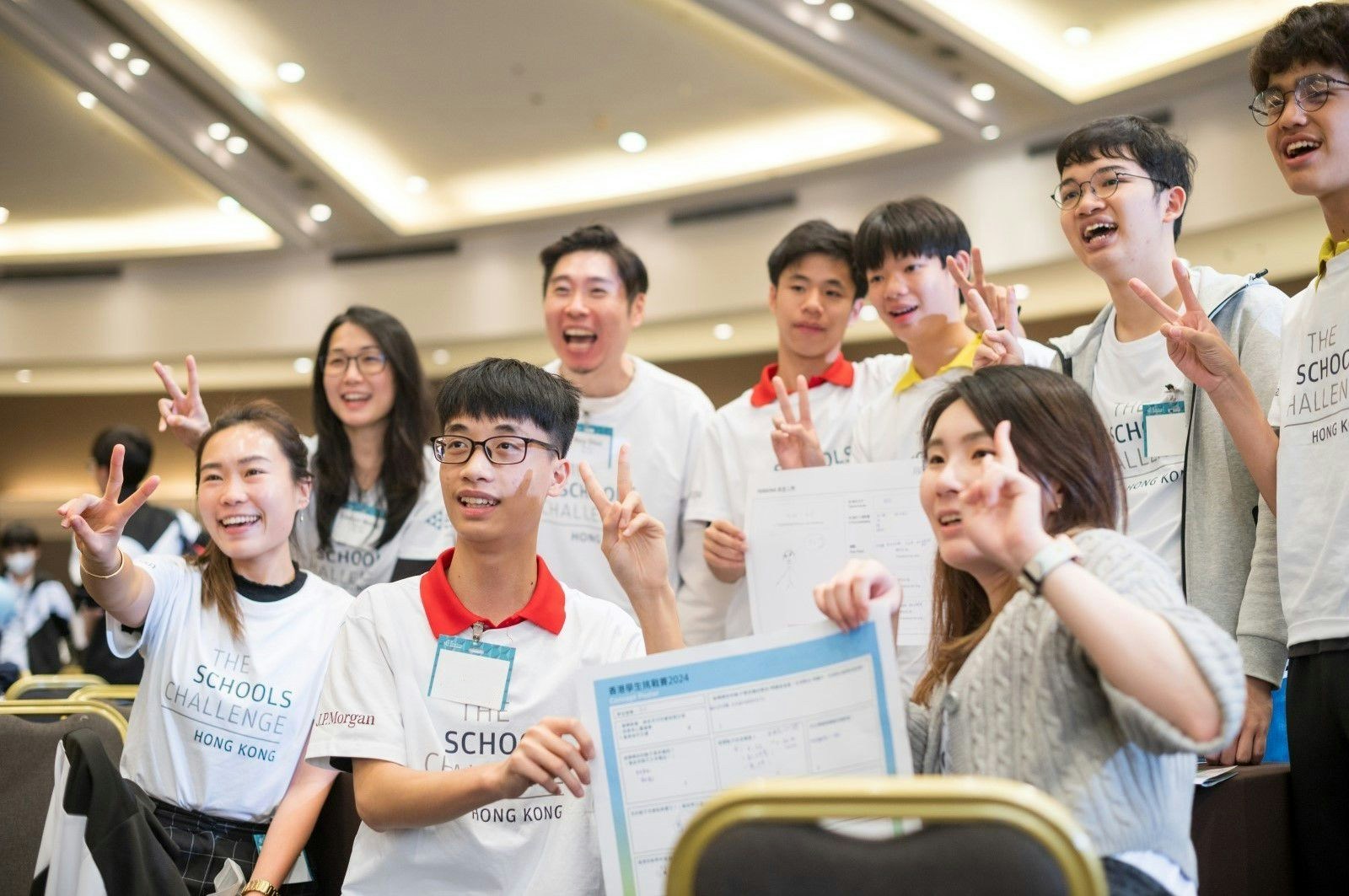 香港學生挑戰賽自2018年起，由青年成就香港部與摩根大通合辦，並得到起動九龍東辦事處全力支持。（青年成就香港部提供圖片)