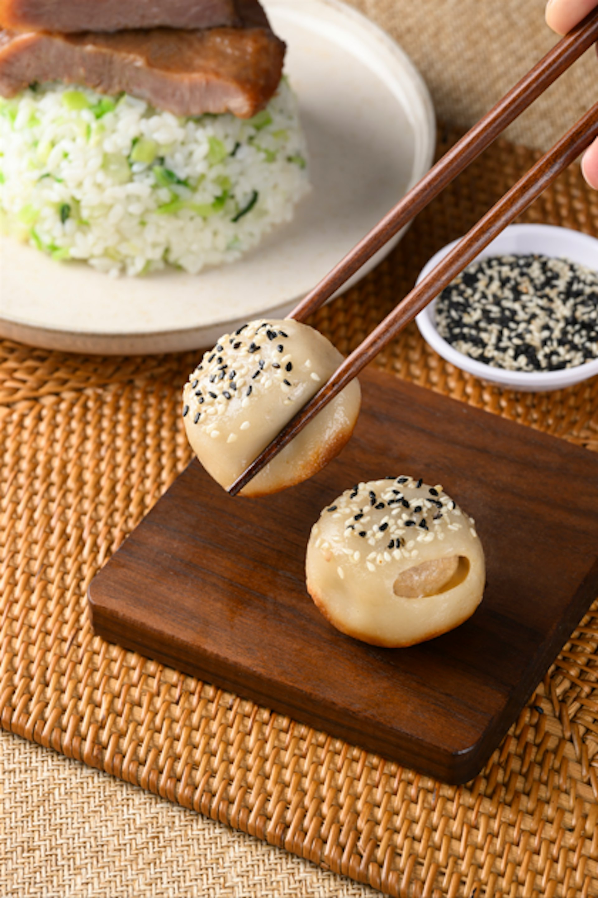 一口爆湯生煎包,售價$38(HK Express圖片) 一口爆湯生煎包,售價$38(HK Express圖片)