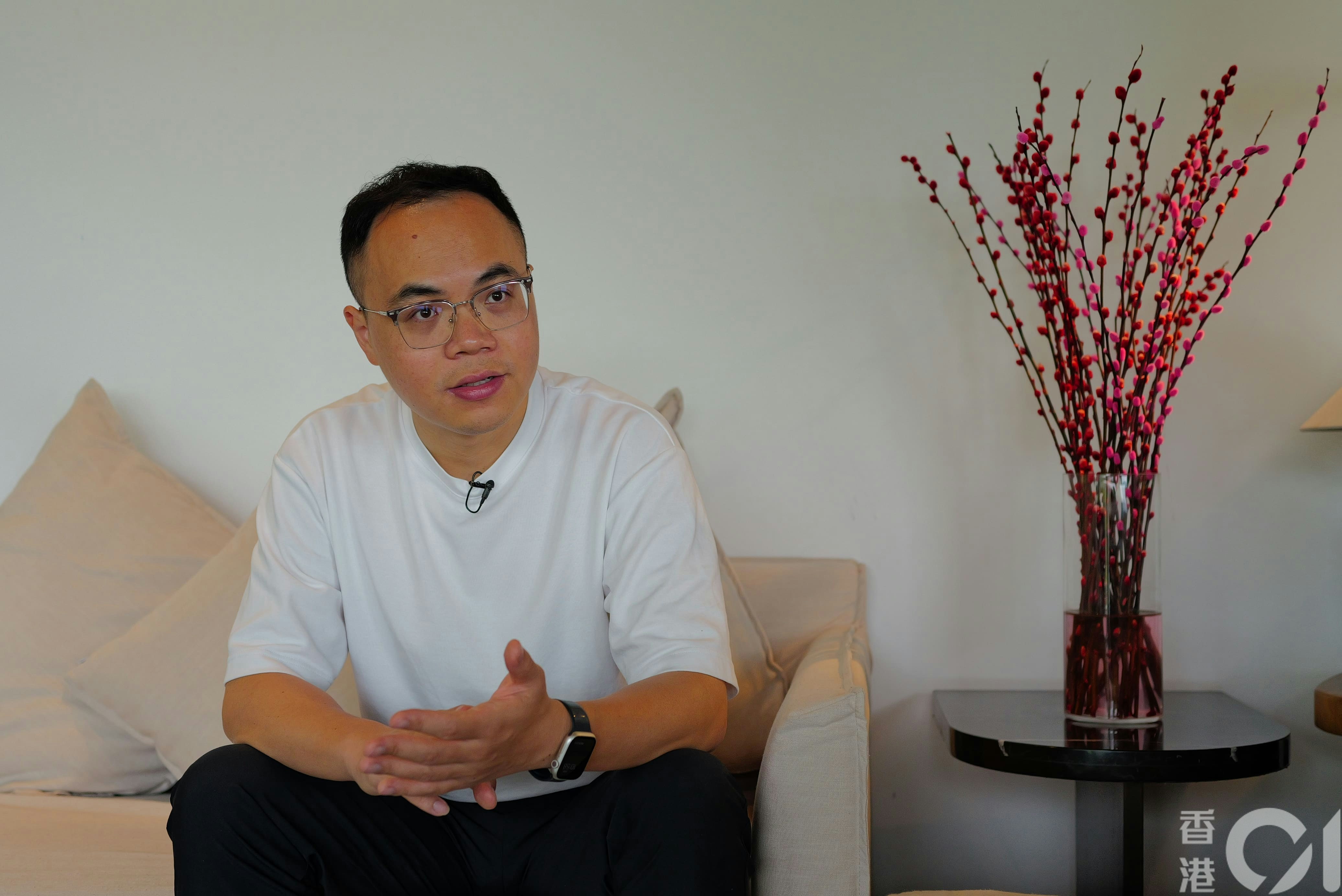 蜜悦文旅CEO赵枫感受到港人北上的商机。（欧嘉乐摄）