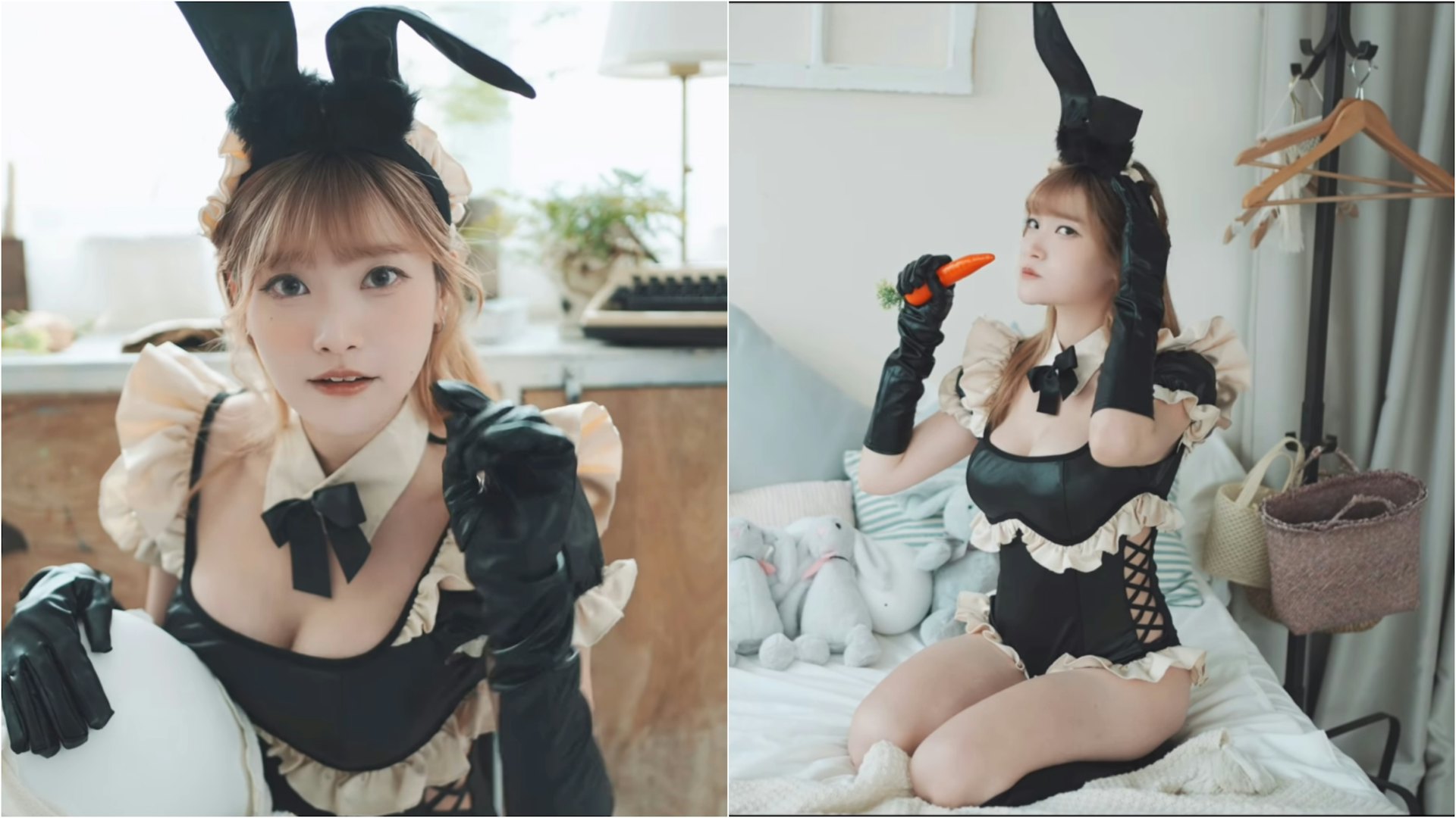 「歡樂馬介休」芊華性感兔仔裝賀復活節 網跪求出寫真:畀龍哥睇 「歡樂馬介休」芊華性感兔仔裝賀復活節 網跪求出寫真:畀龍哥睇