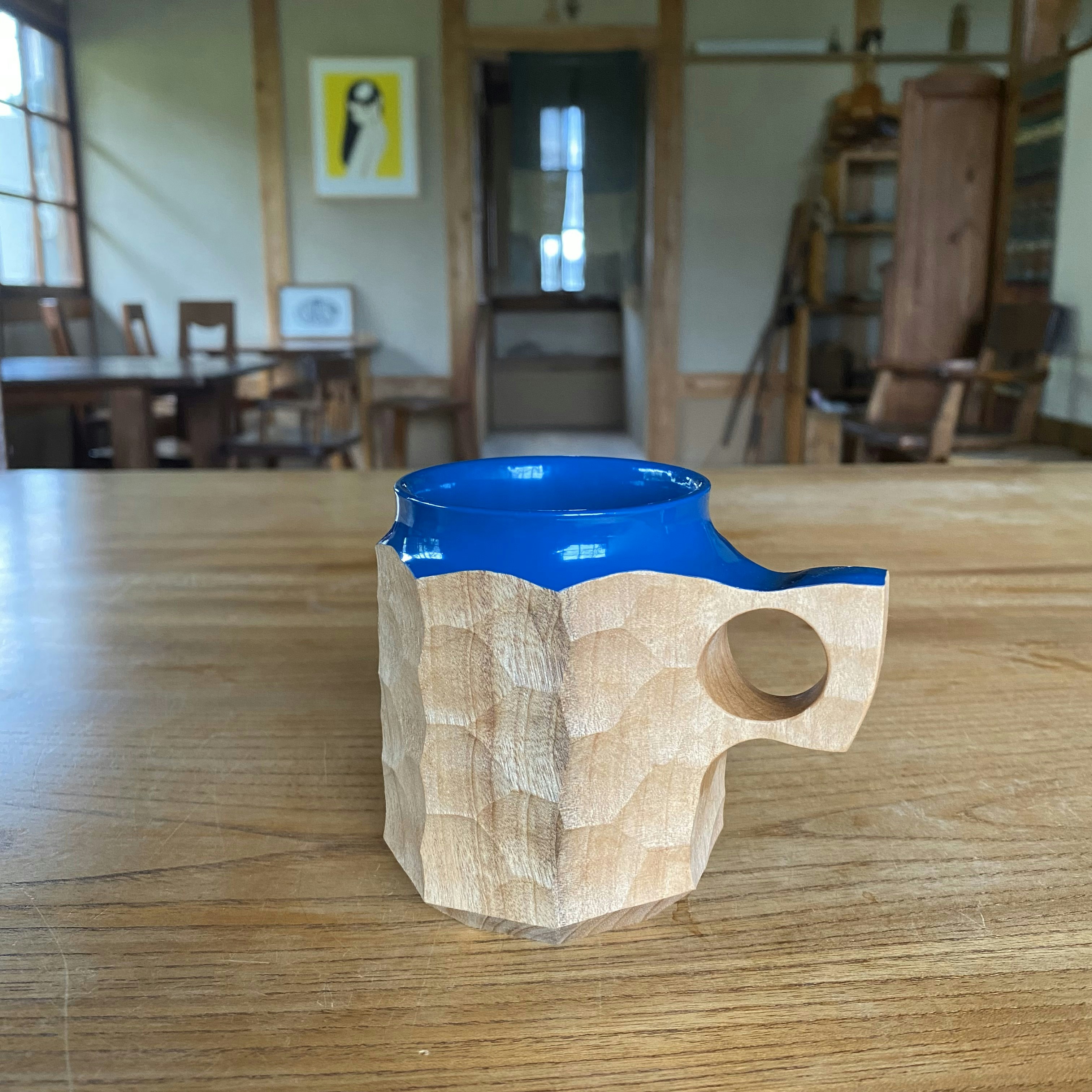 AkihiroWoodworks聯乘Blue Bottle展覽解說Jincup香港別注顏色