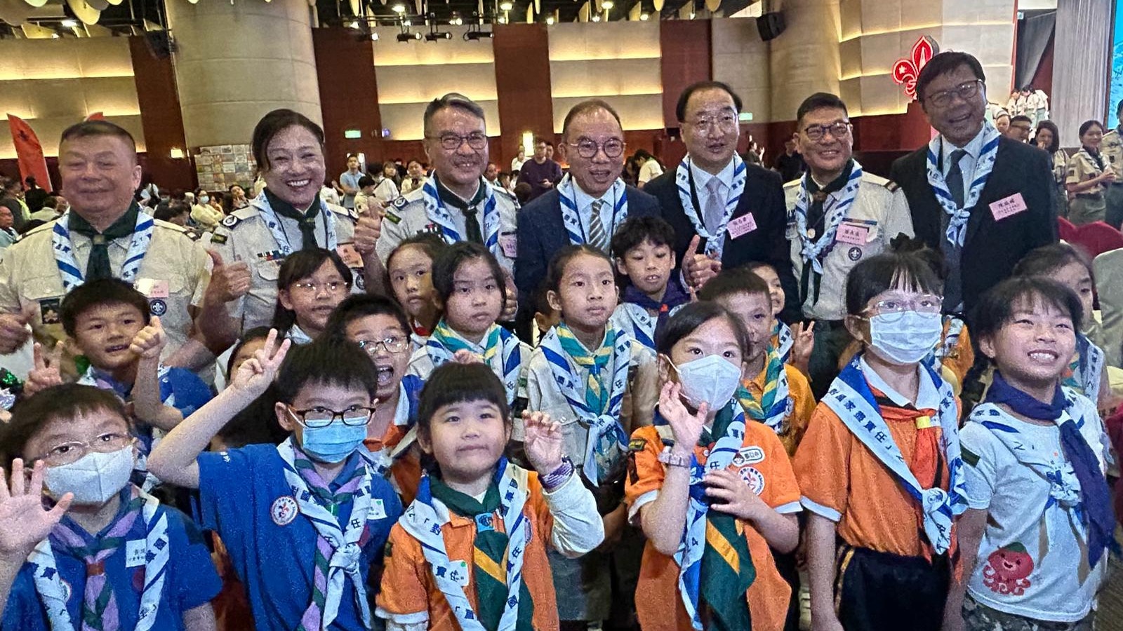 曾國衞出席「童軍國家安全日」 稱香港維護好國安才能長治久安 曾國衞出席「童軍國家安全日」 稱香港維護好國安才能長治久安