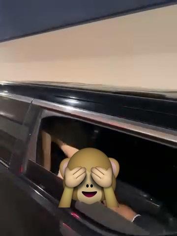 本港網絡瘋傳1段「隧道車震」影片。（影片截圖）