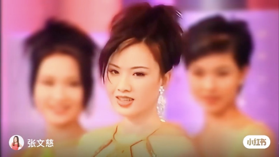 张文慈参加1996年亚洲小姐入行。（小红书）