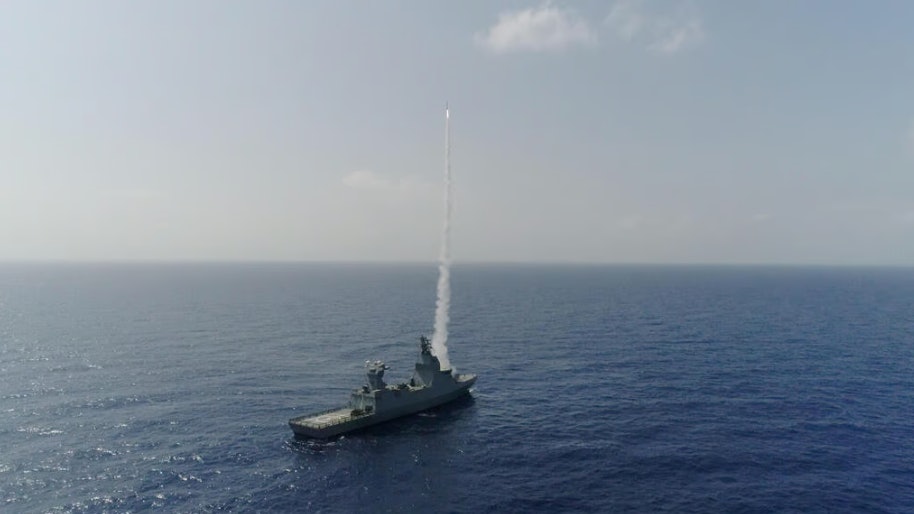 以色列軍備C-Dome首次部署 海基版「鐵穹」防衛南部港口城市領空 以色列軍備C-Dome首次部署 海基版「鐵穹」防衛南部港口城市領空