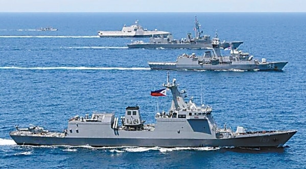 美澳日菲南海聯演｜環時：各國對菲海軍沒有期待徒為渲染合作