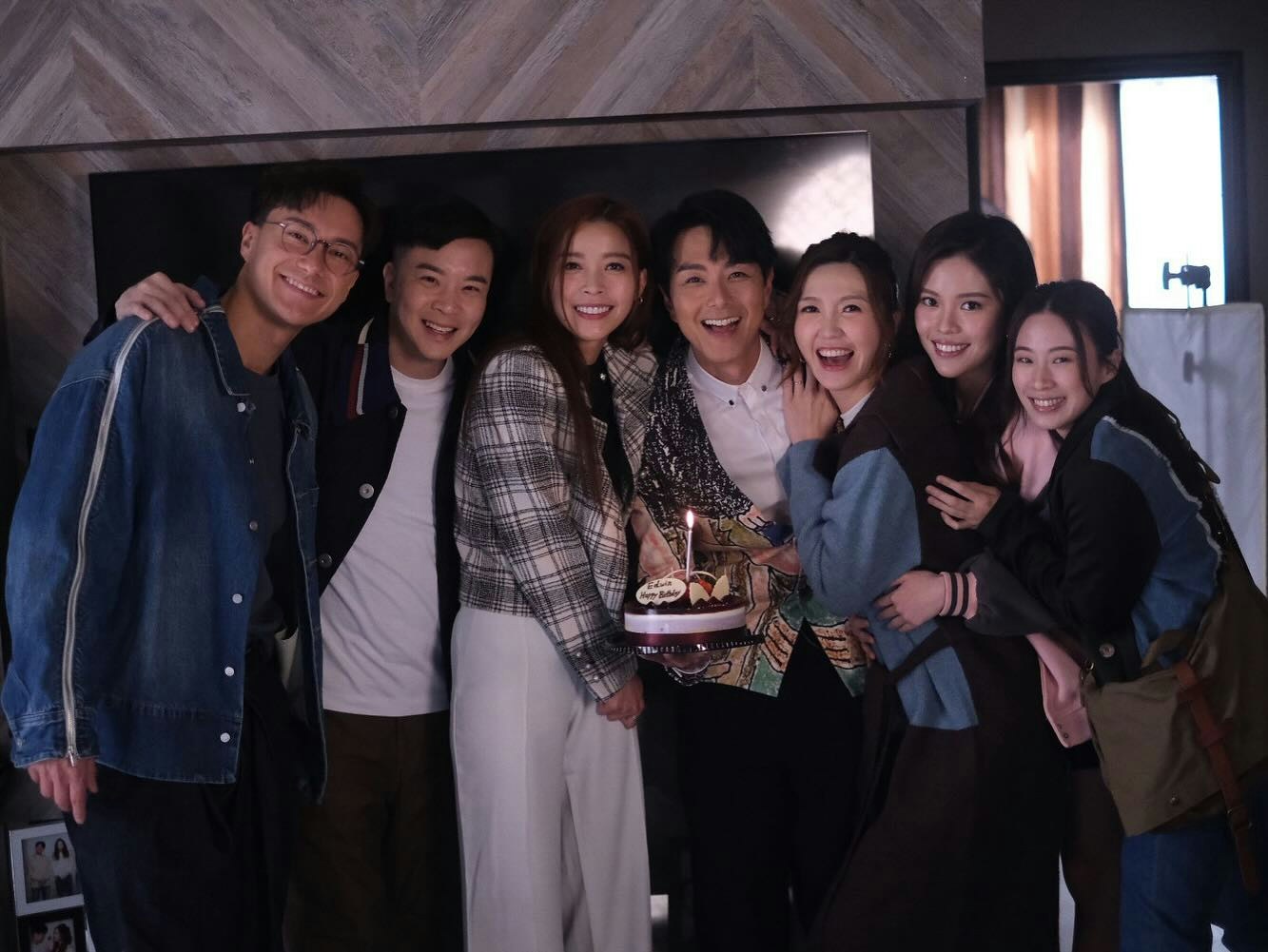 萧正楠（Edwin）早前忙着拍摄TVB新剧《奔跑吧！勇敢的女人们》，生日都在工作中度过。（IG@edwinsiu）
