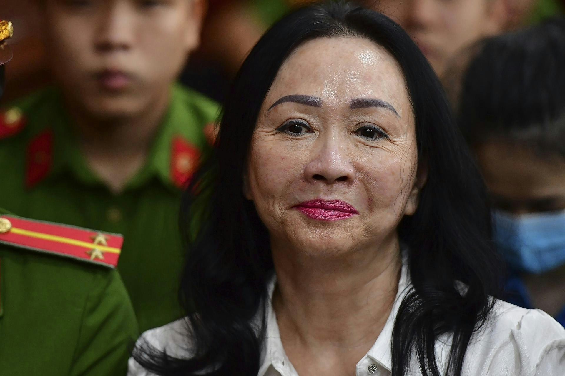 万盛发集团董事长、越南女首富张美兰（Truong My Lan），4月11日被判死刑。（VnExpress / 视觉中国）