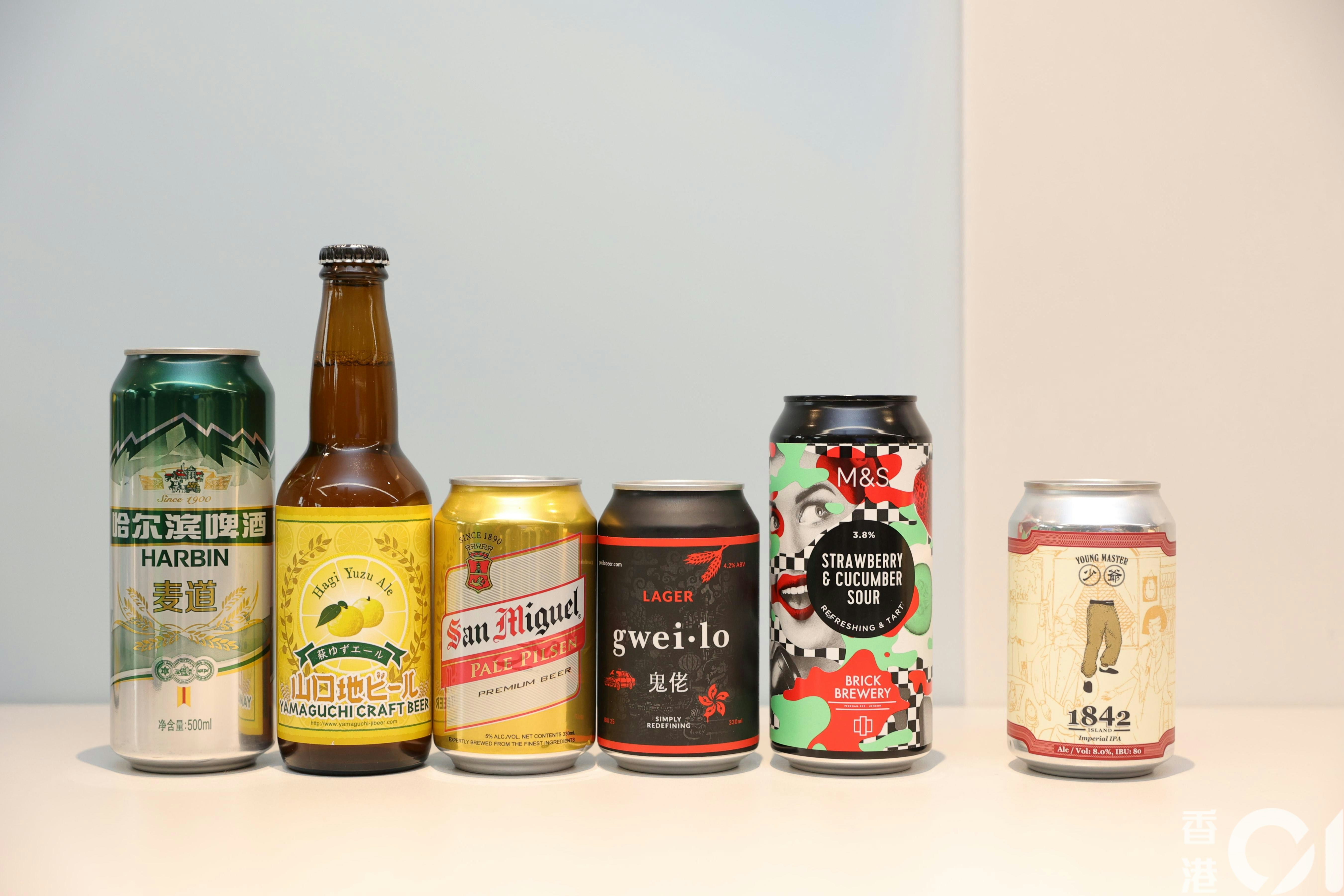 消费者委员会首次测试30款预先包装罐装或支装啤酒。（郑子峰摄）