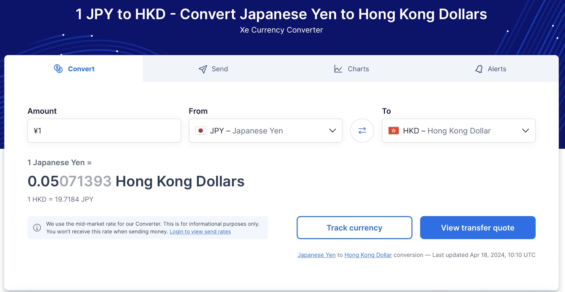 日元兌港元匯率再度大跌 跌至0.0507(xe.com) 日元兌港元匯率再度大跌 跌至0.0507(xe.com)