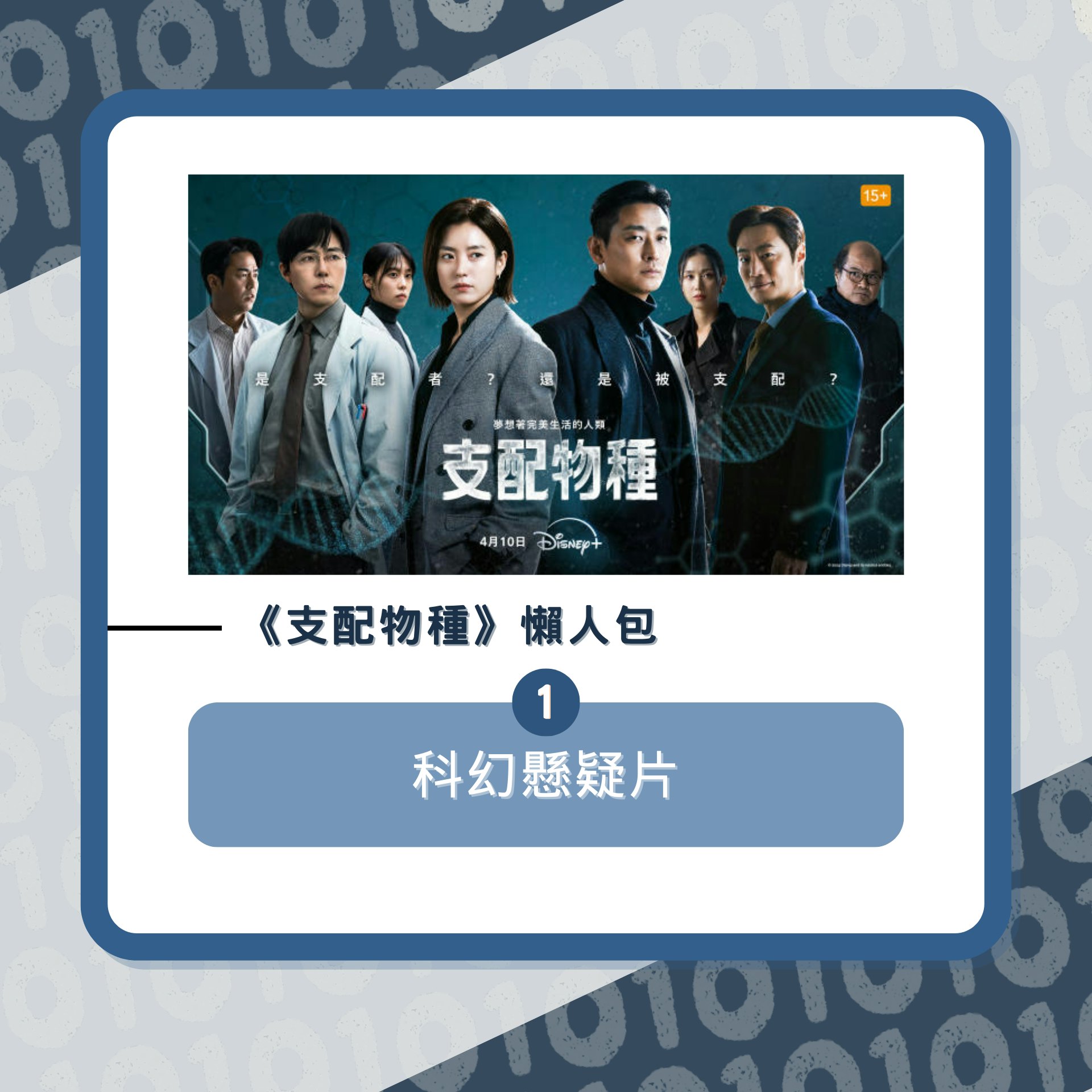 《支配物種》懶人包(01製圖/《支配物種》劇照) 《支配物種》懶人包(01製圖/《支配物種》劇照)