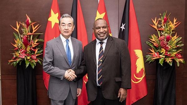 王毅晤巴布亞新畿內亞總理：中方與島國合作不附政治條件