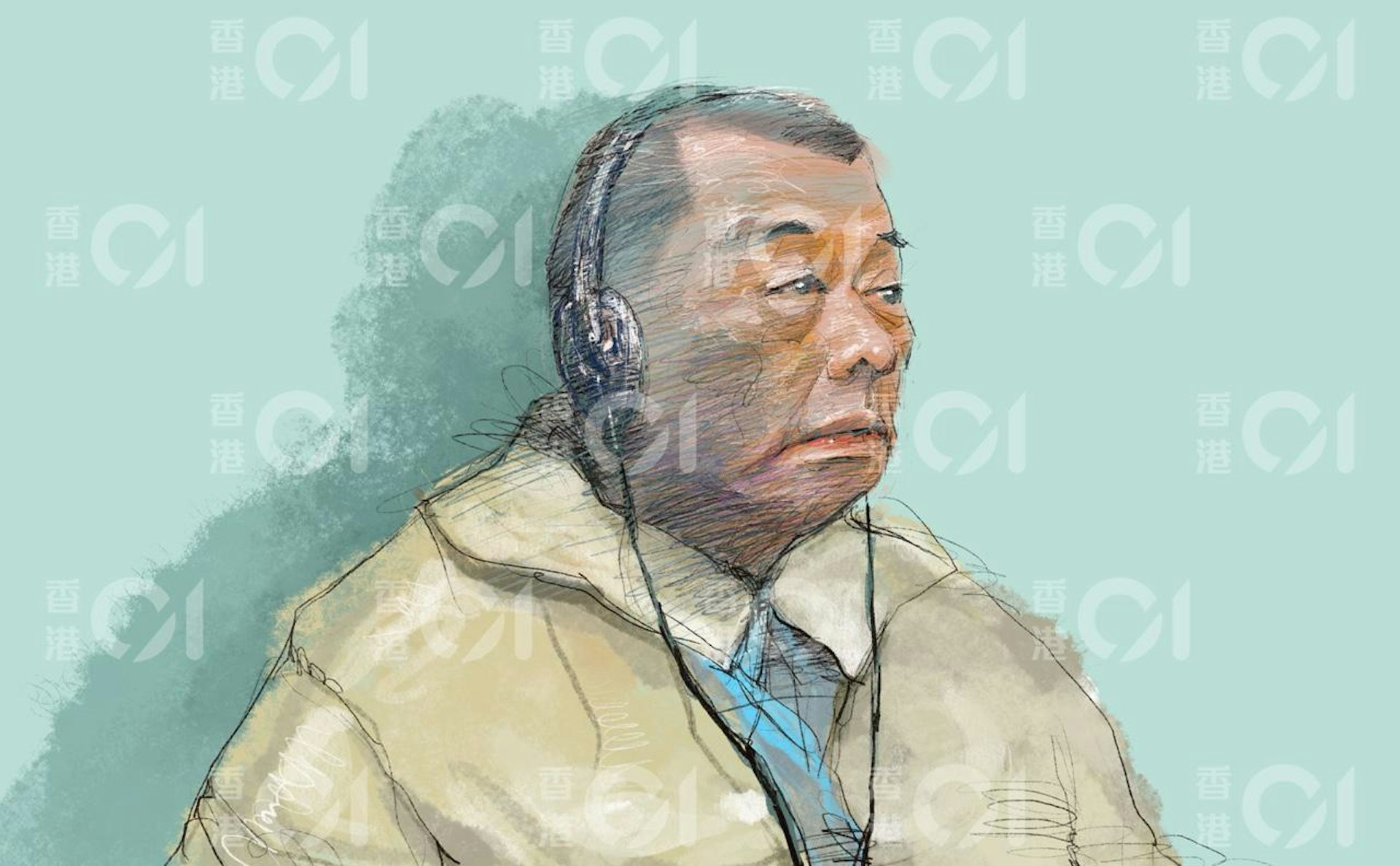 黎智英。 黎智英。