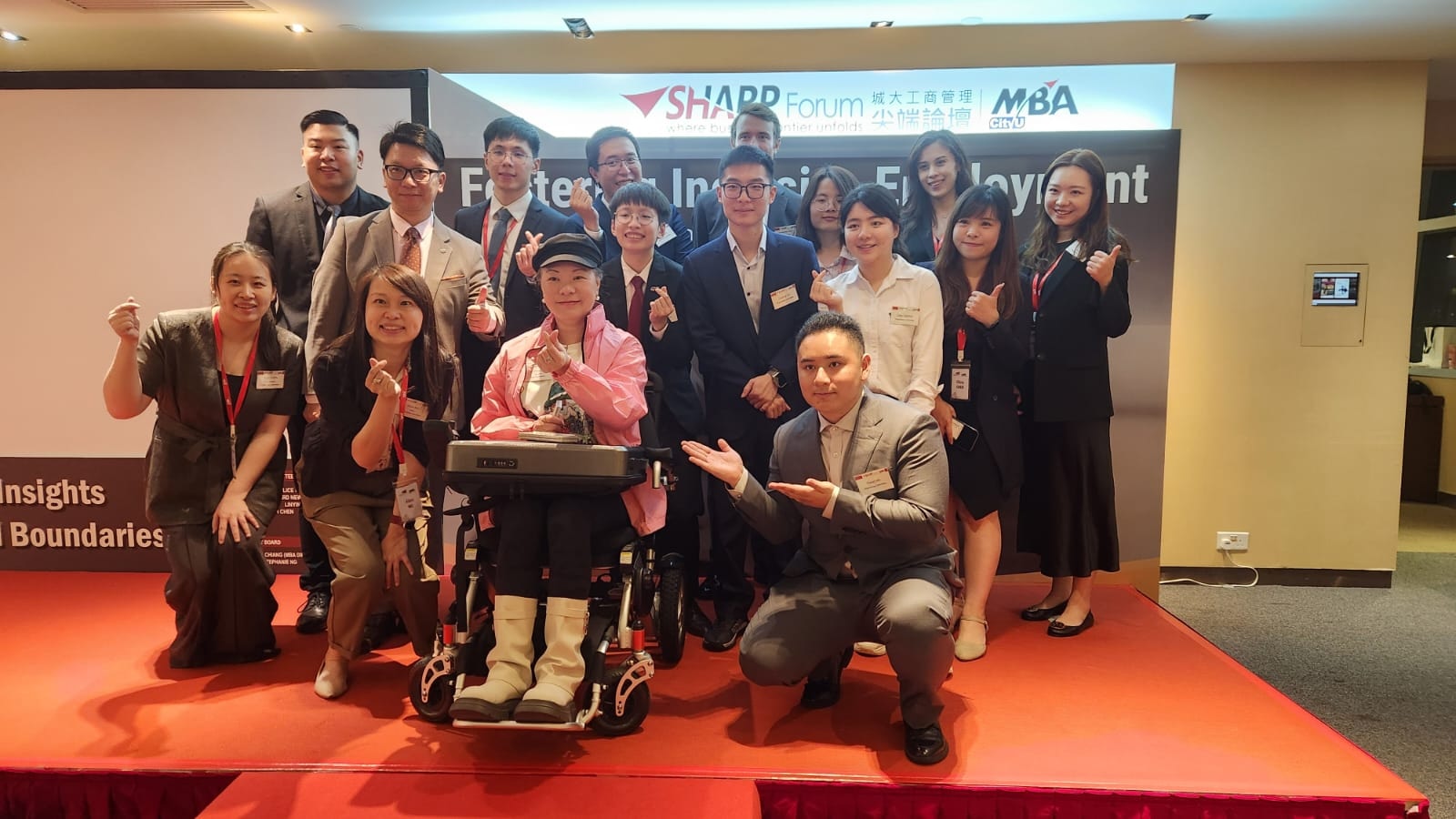 朴陶月前曾到城市大學作演講。（資料圖片／iCare提供）