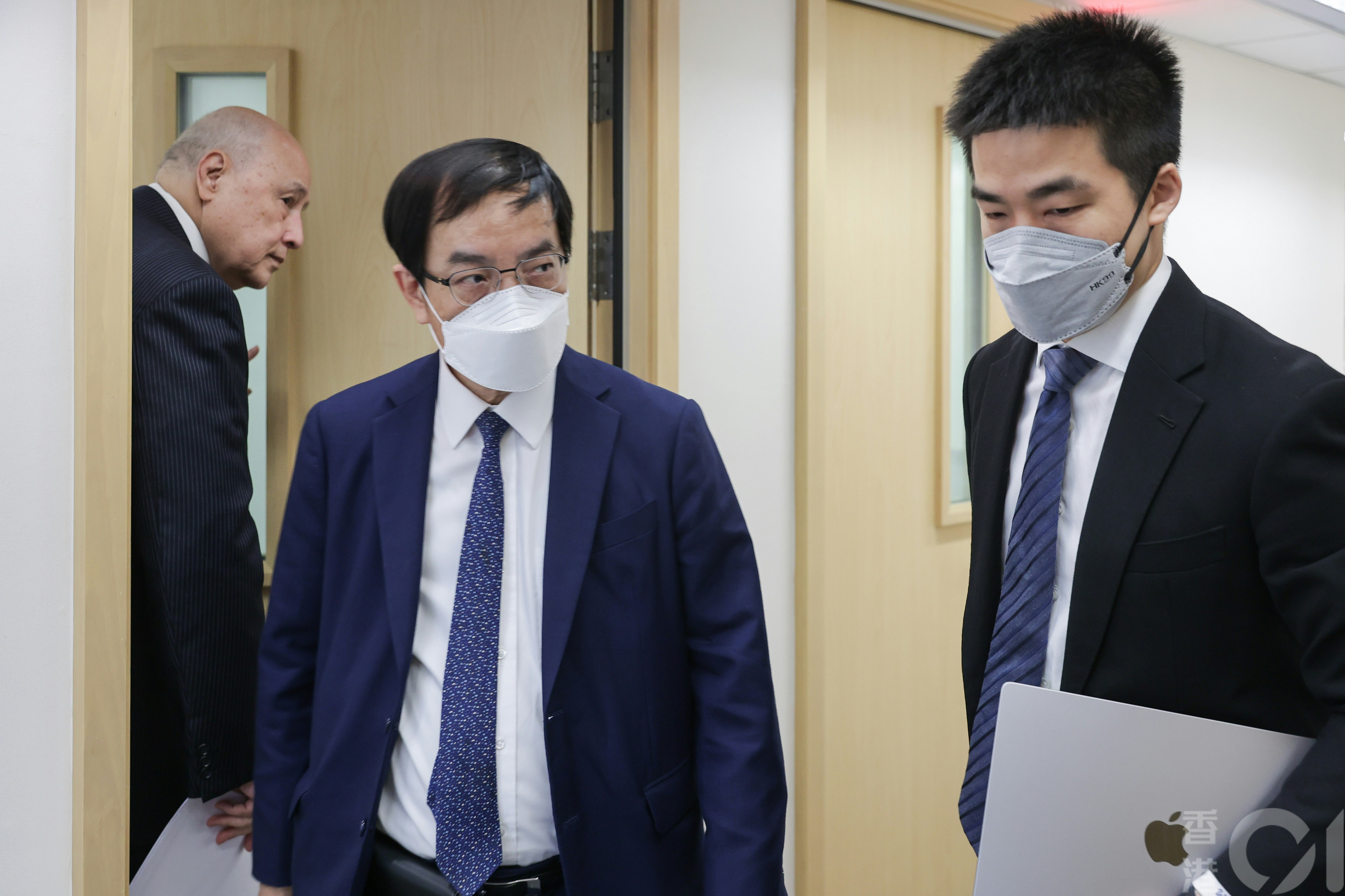著名结直肠外科专科医生朱建华被控专业失德，两项罪名分别判罚从医生名册中除名3个月及6个月。（苏炜然摄）