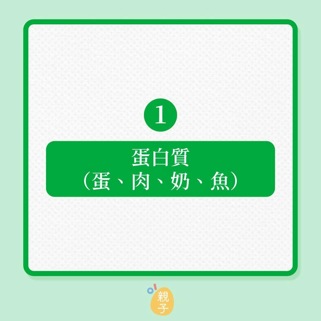 兒童成長｜想孩子長更高，6種營養素不可缺少！（01製圖）