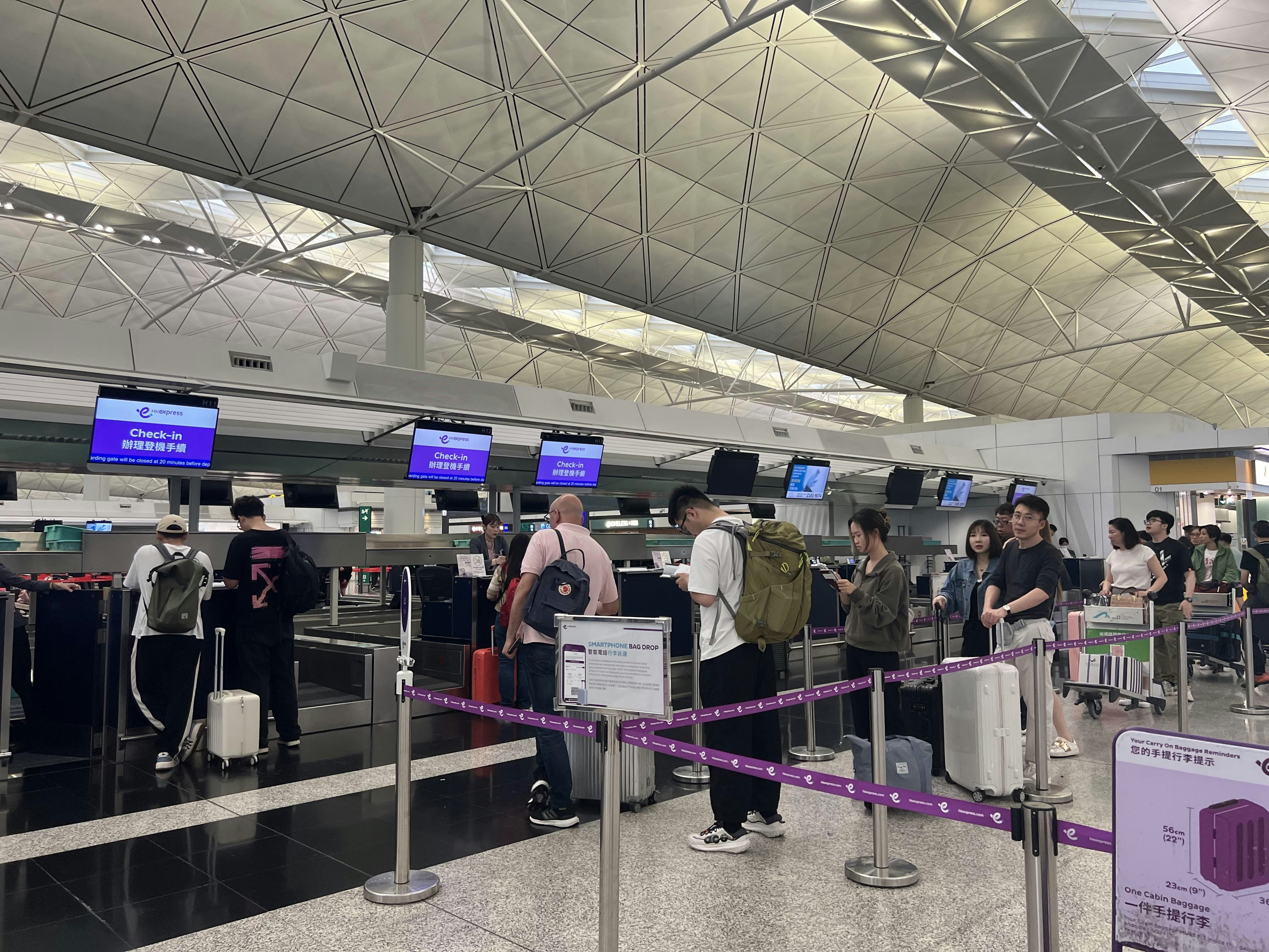 五一｜內地旅客到香港機場飛日本　大讚港機票平、有大阪直航